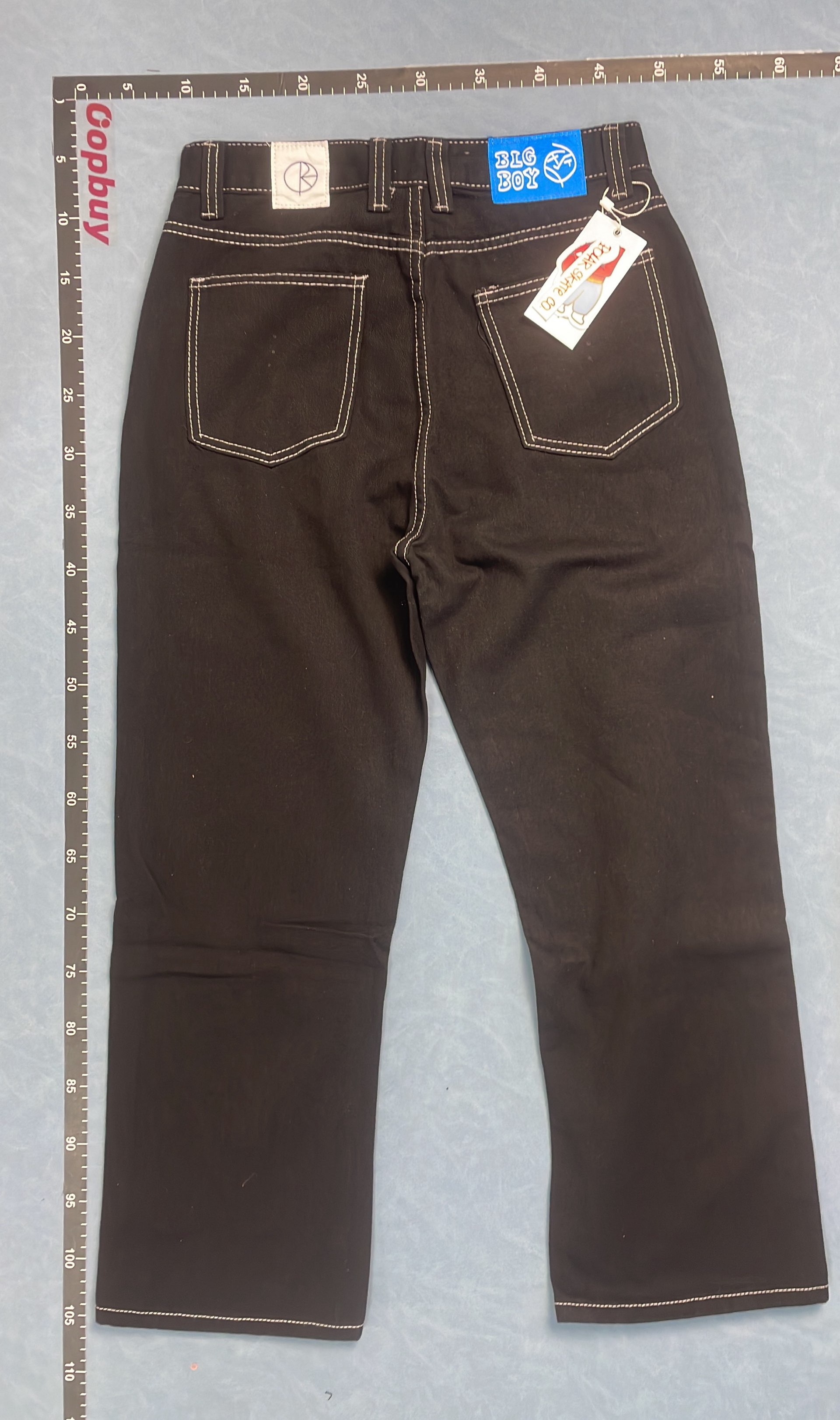 Doraemon Embroidered Denim Pants for Men
