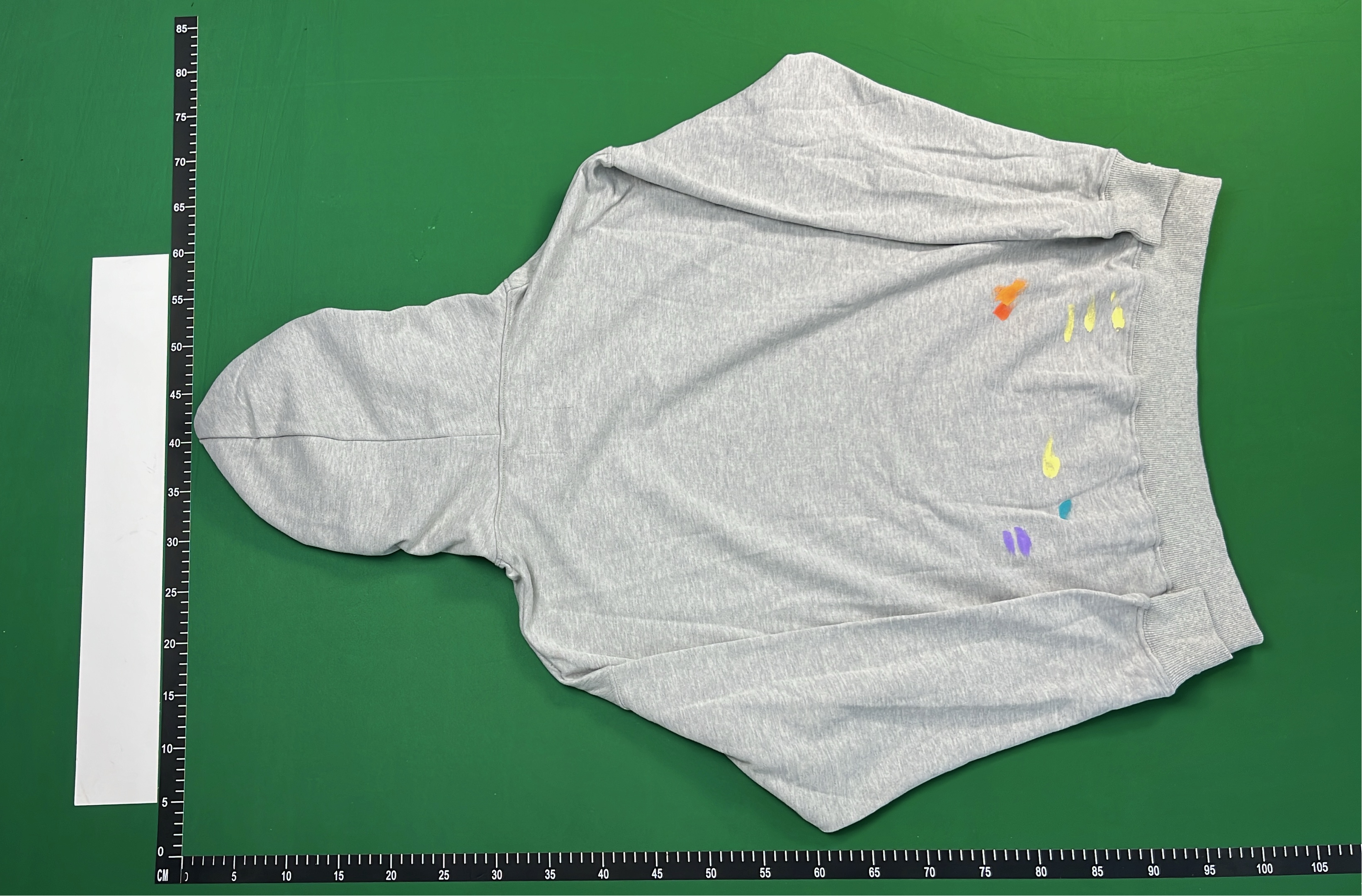 Gallery Dept. Gray Hoodie with Logo Print
