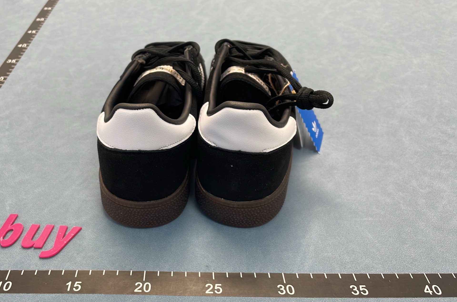 Adidas Gazelle Indoor Sneakers Black White Gum