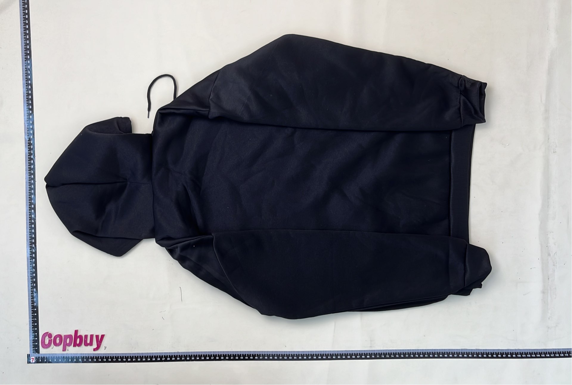 Black Hoodie with Ship Logo Design - Casual Wear