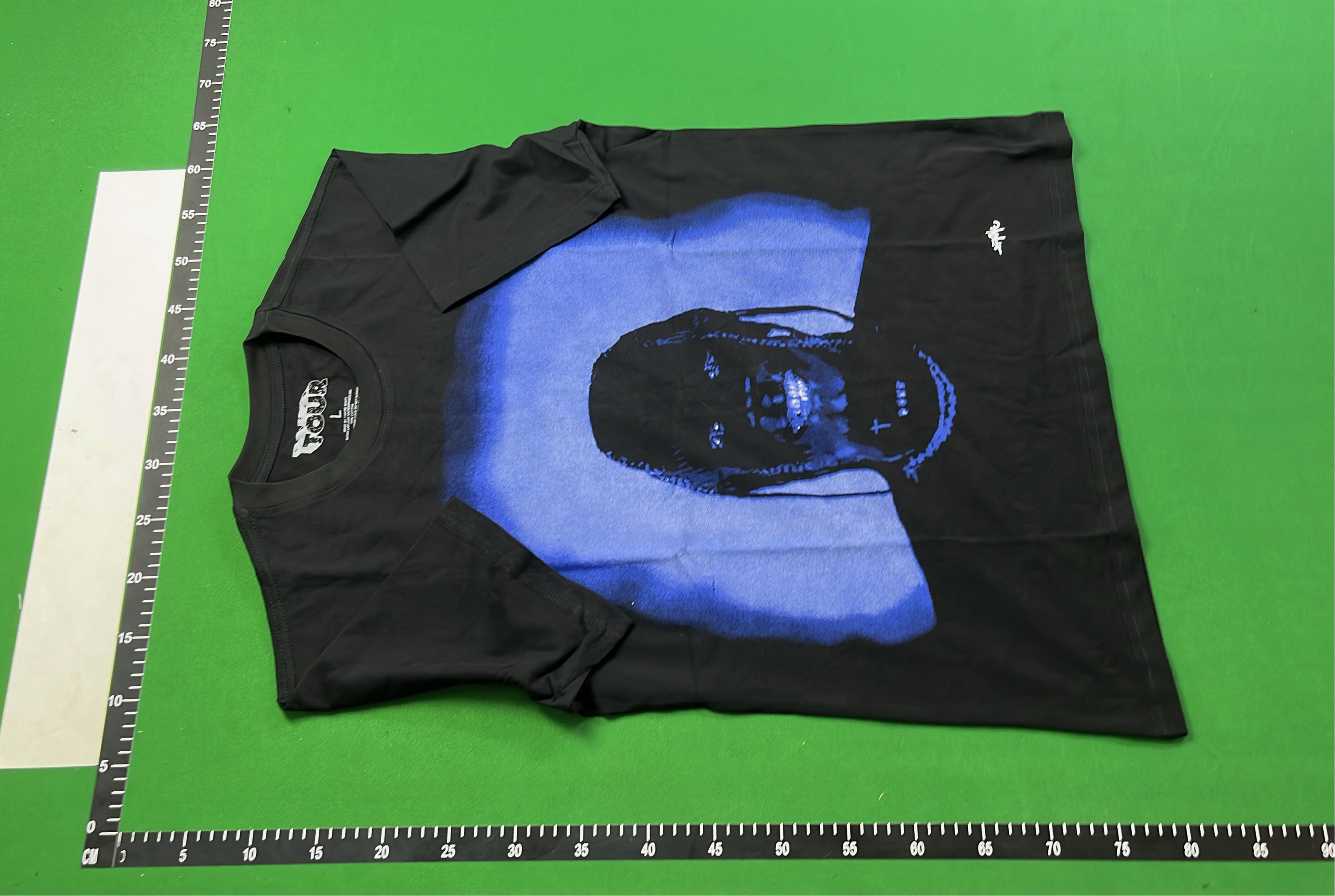 Men's Nike Dri-FIT Training T-Shirt - Black and Blue