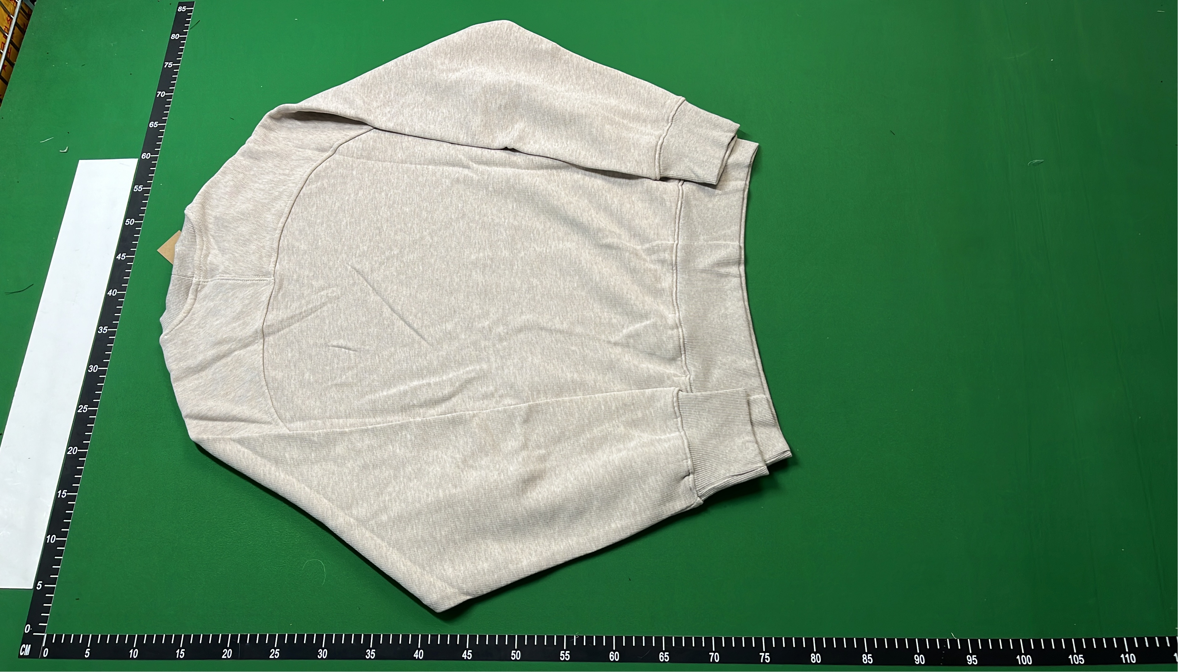 Minimalist Crewneck Sweatshirt in Beige, Blue, and Olive Green