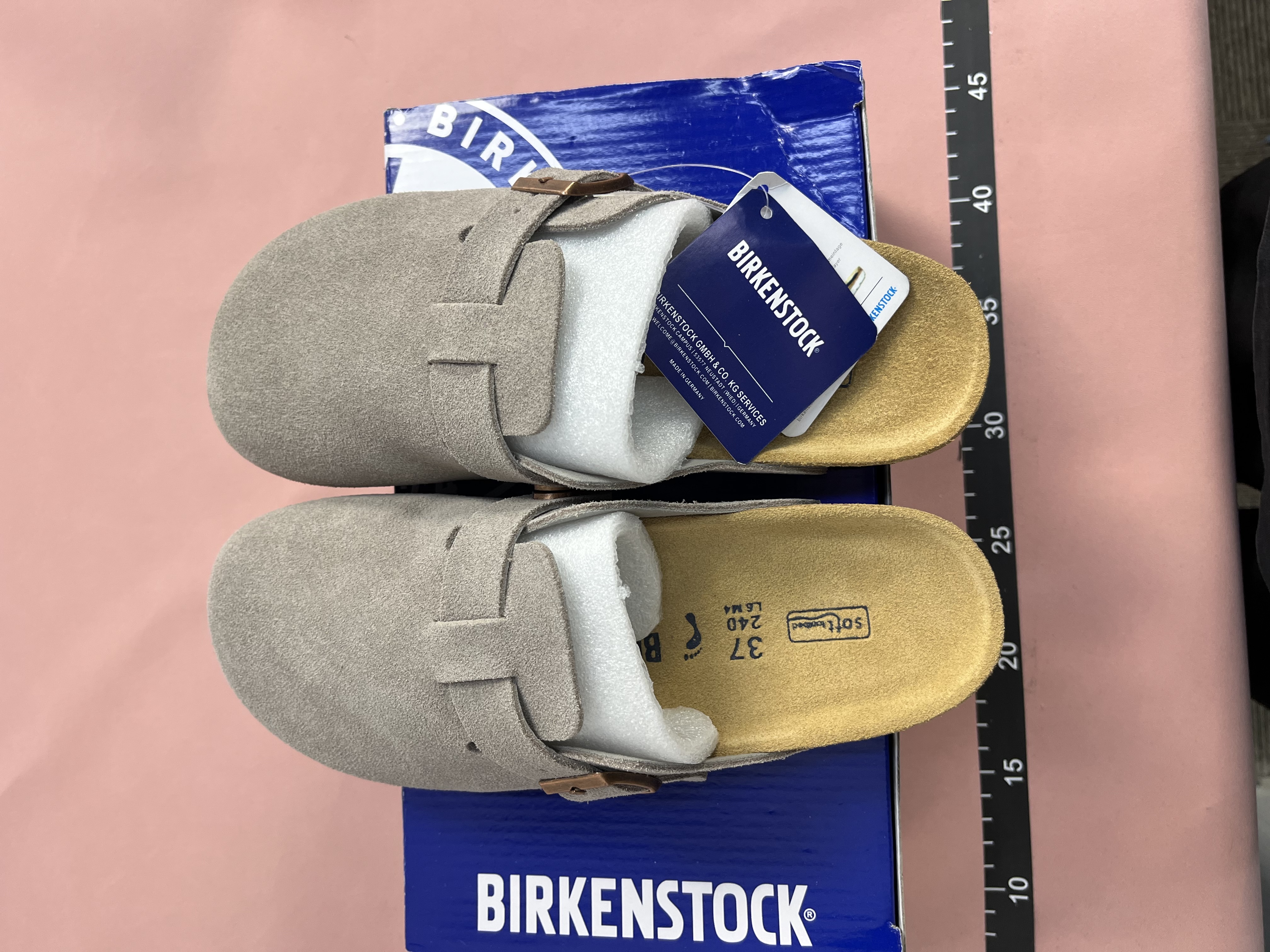 Birkenstock Arizona Suede Clogs - Comfortable Slip-On Mules