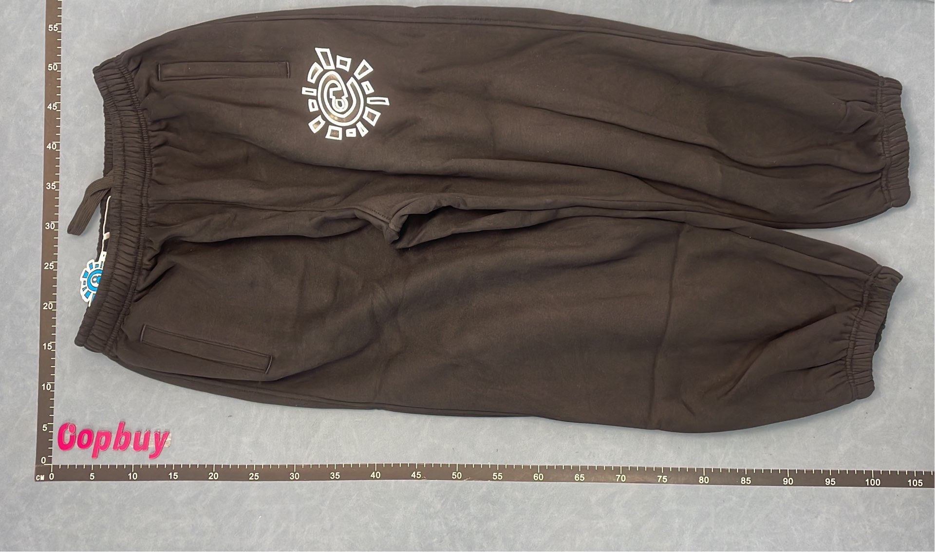 Element Black Sweatpants with White Logo