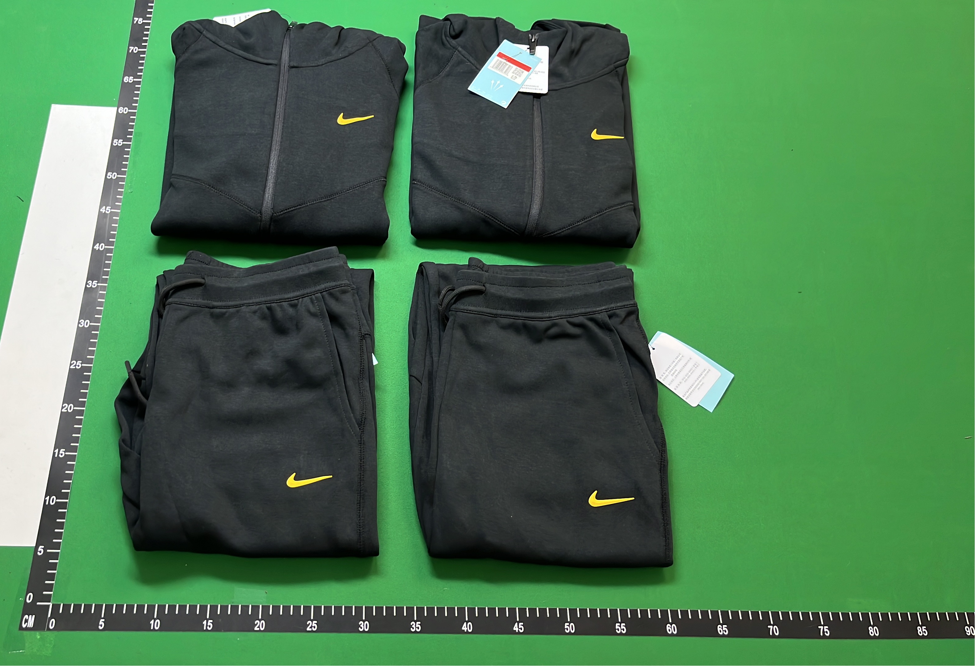 Vibrant Green Sweatpants & Hoodie Set