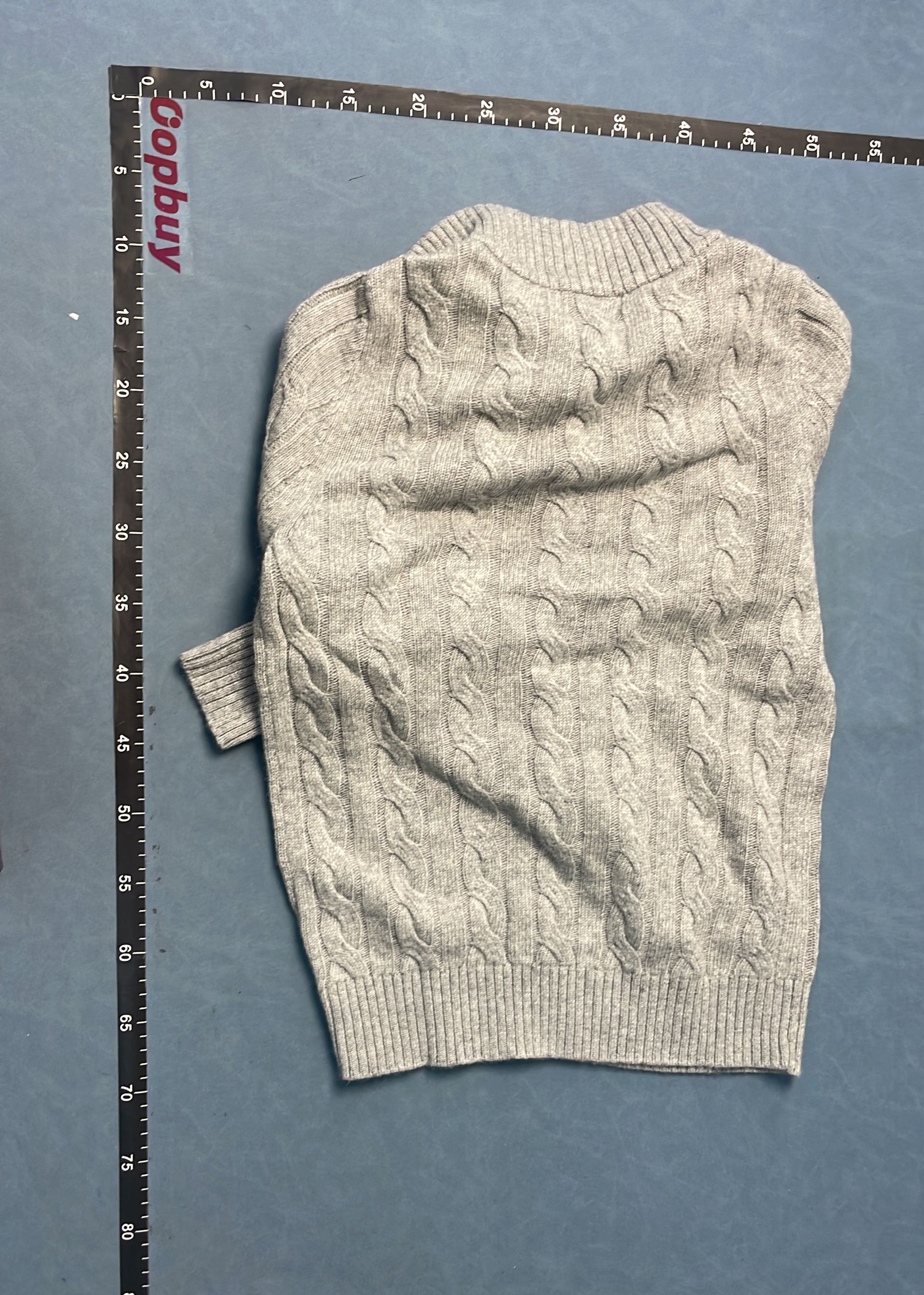 Men's Cable Knit Half-Zip Sweater in Classic Colors