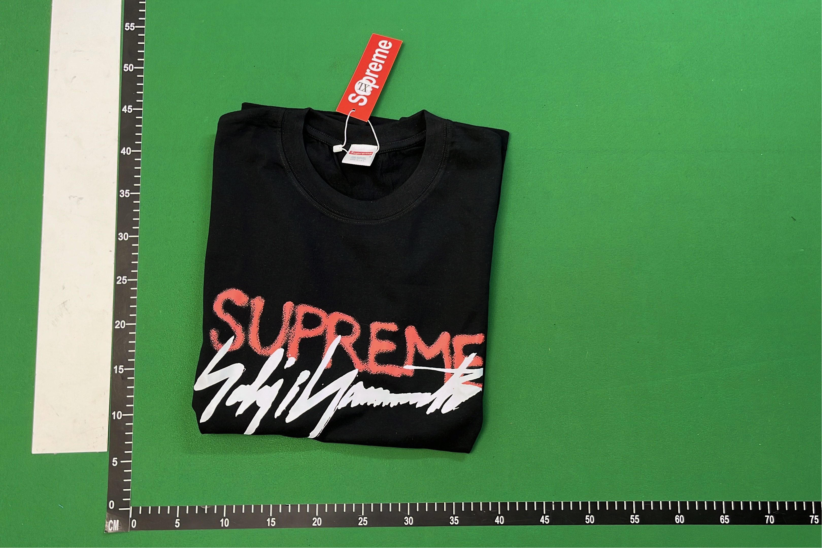 Green T-Shirt with Printed Graphic Design