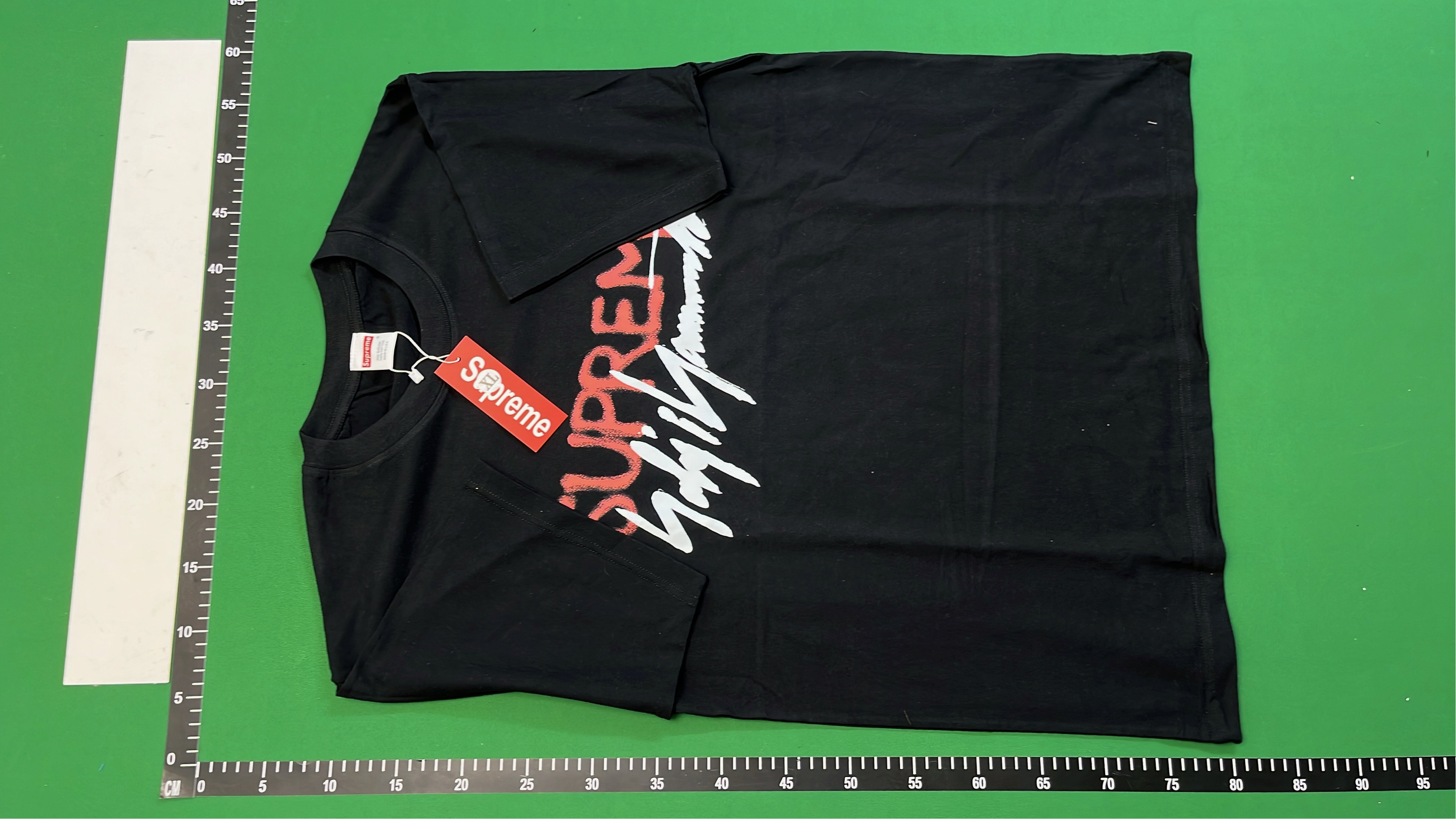 Green T-Shirt with Printed Graphic Design