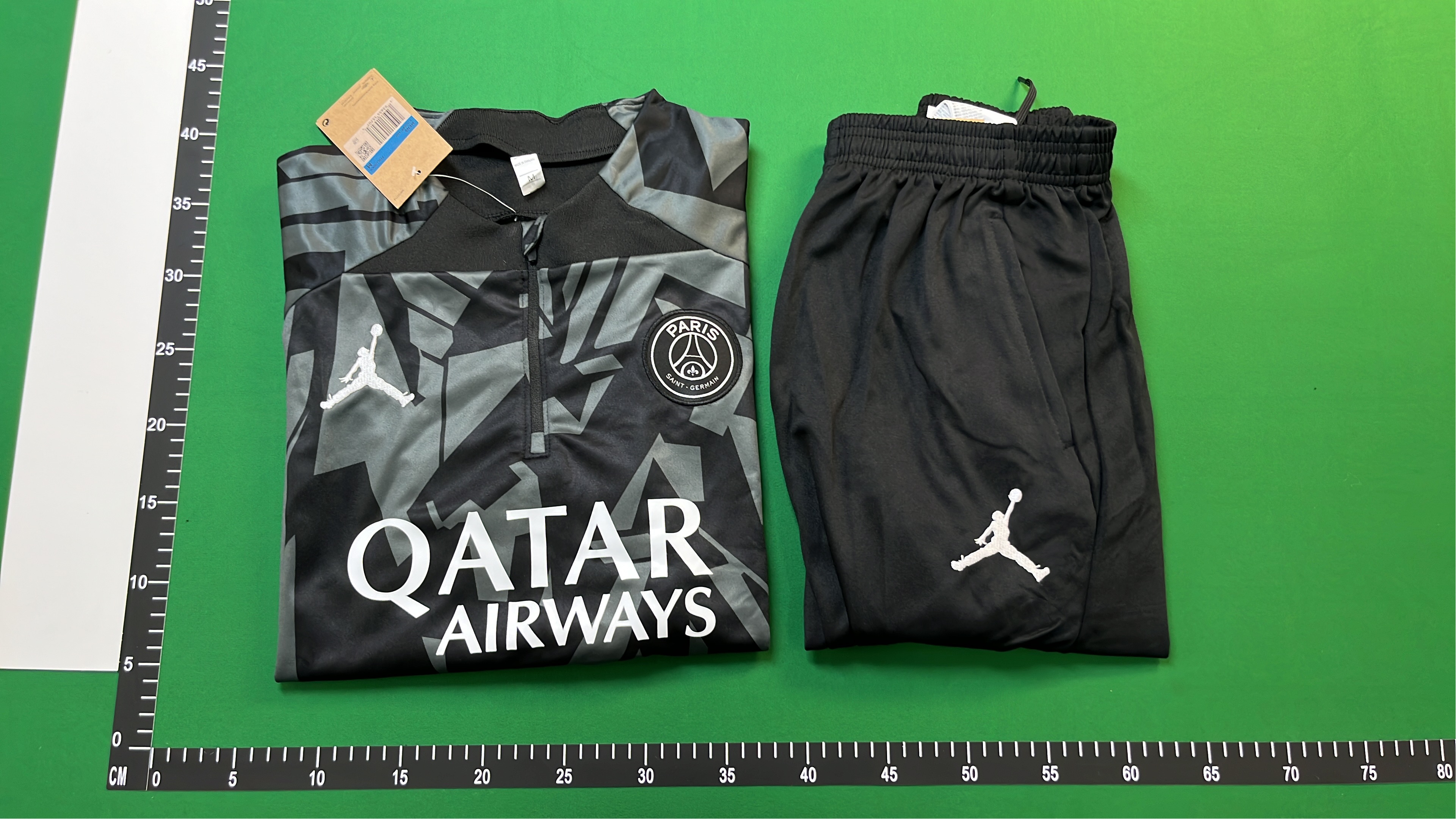 PSG Training Kit 2023-2024 All Black Pink Accor Live Limitless