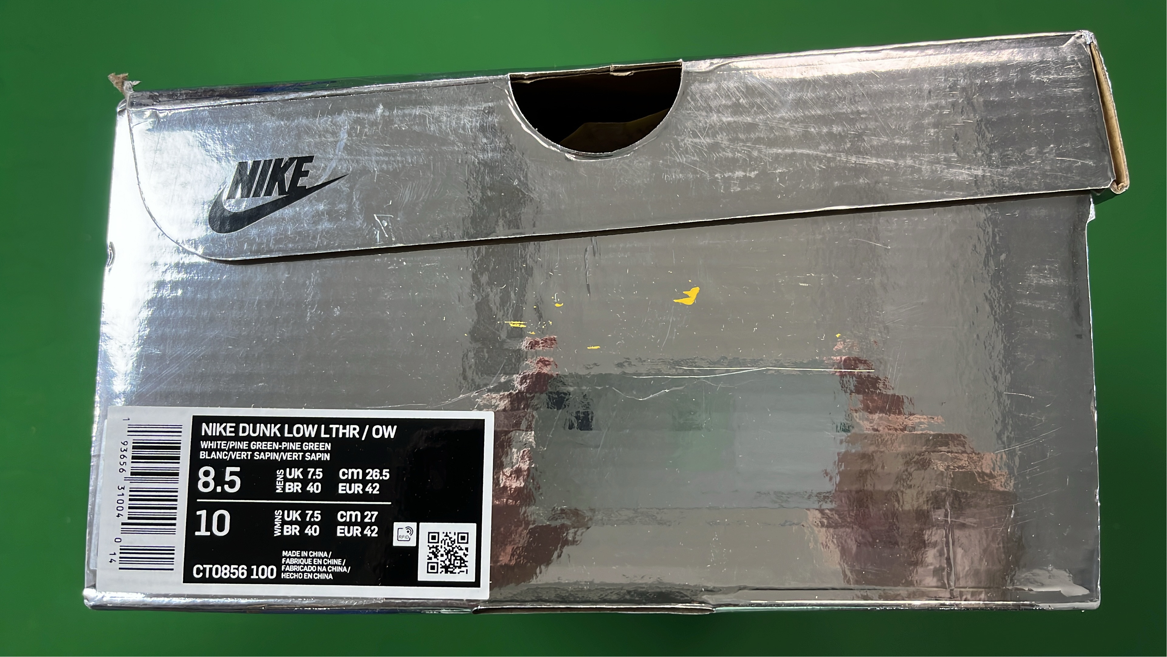 Nike Dunk Low Off-White Collaboration Sneakers