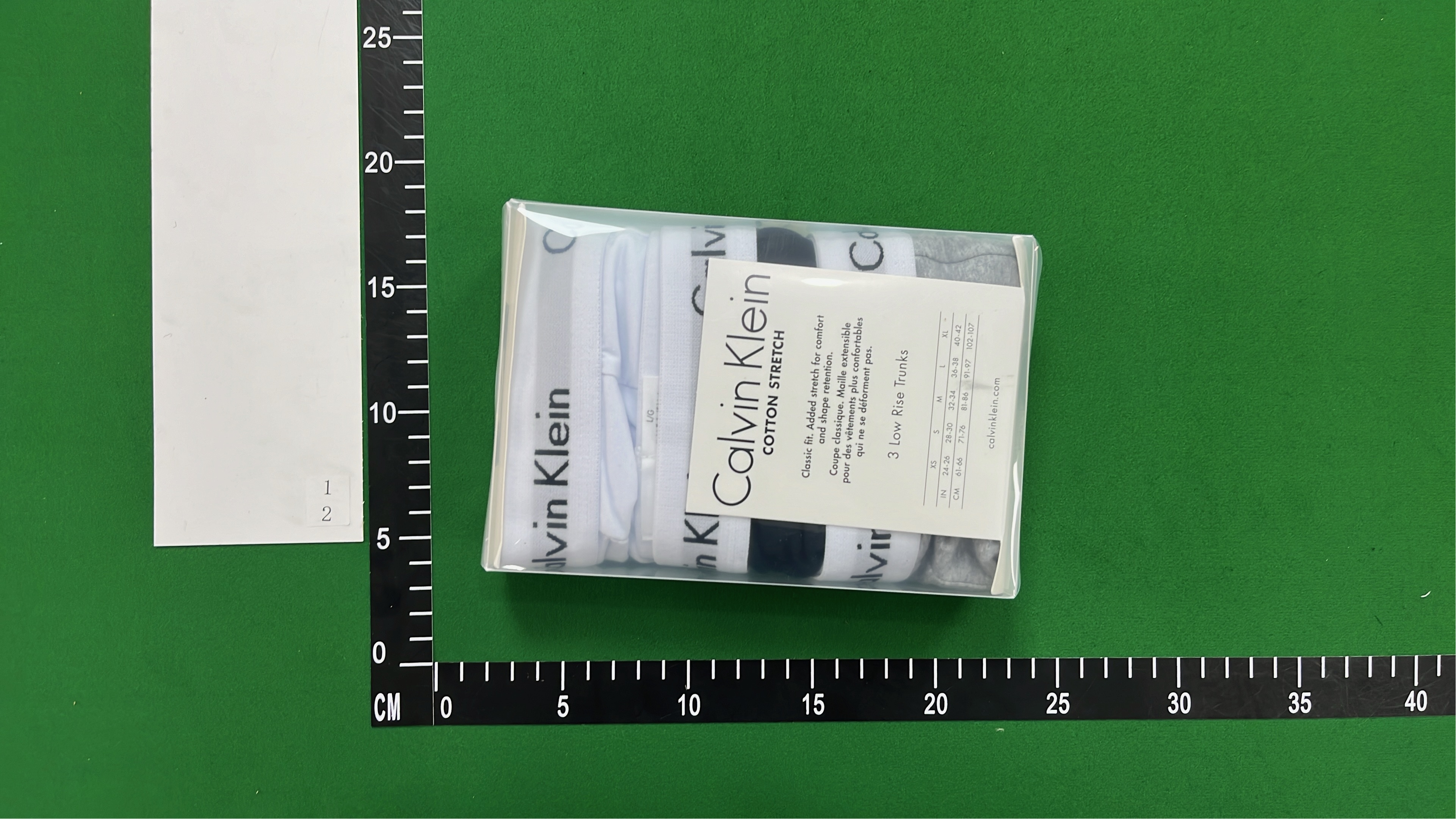 Calvin Klein Men's Boxer Briefs 2-Pack White Waistband