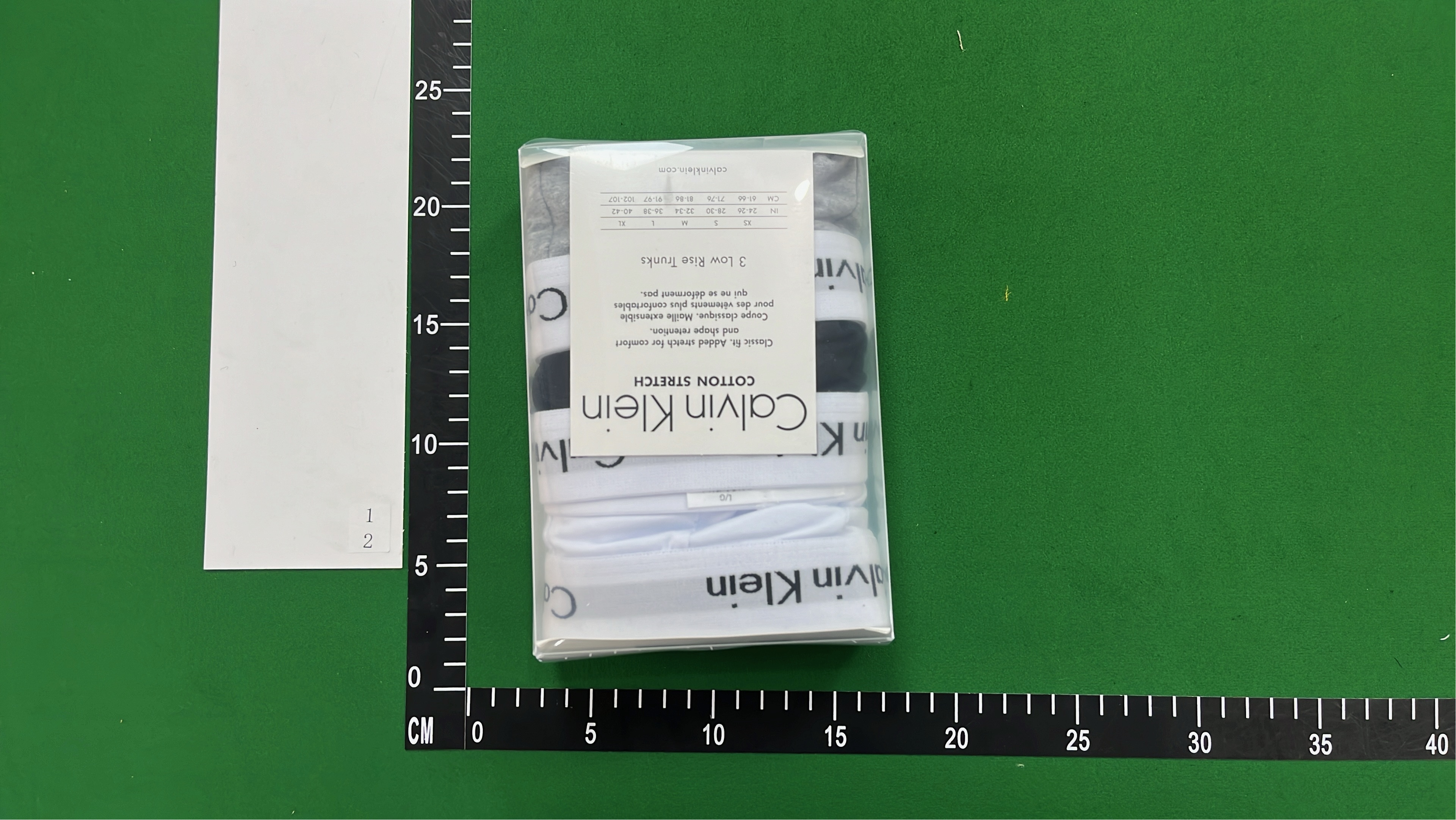 Calvin Klein Men's Boxer Briefs 2-Pack White Waistband