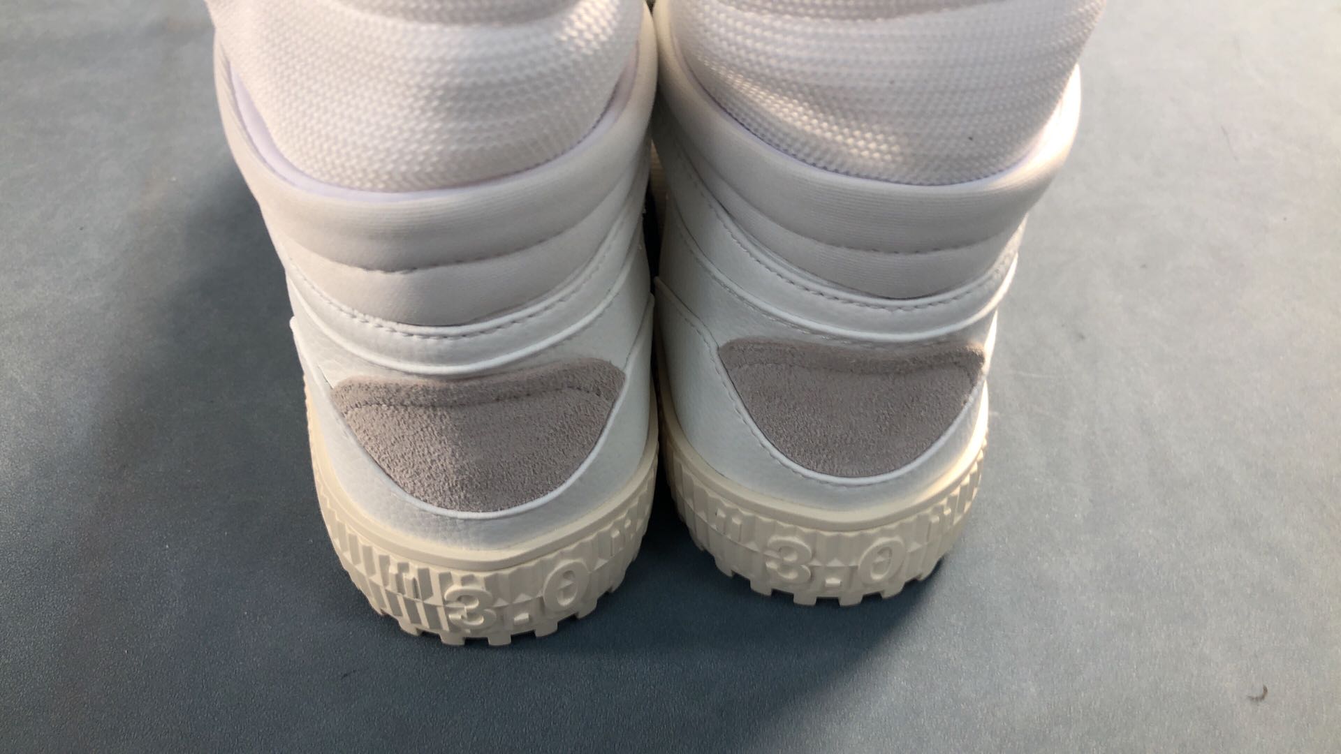 Off-White Blue High Top Sneakers