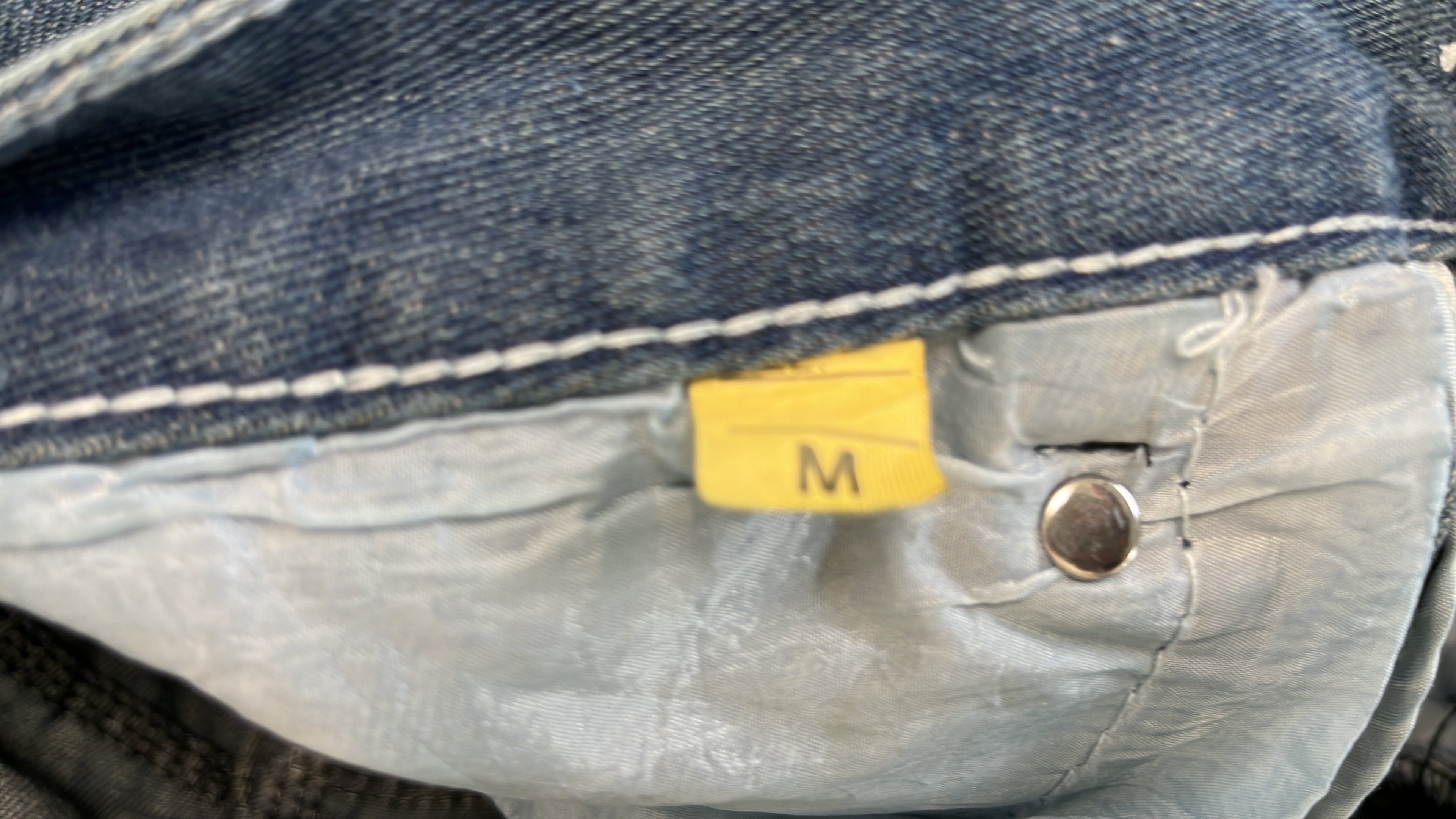 Classic Blue Denim Jeans for Men - Vintage Wash Style