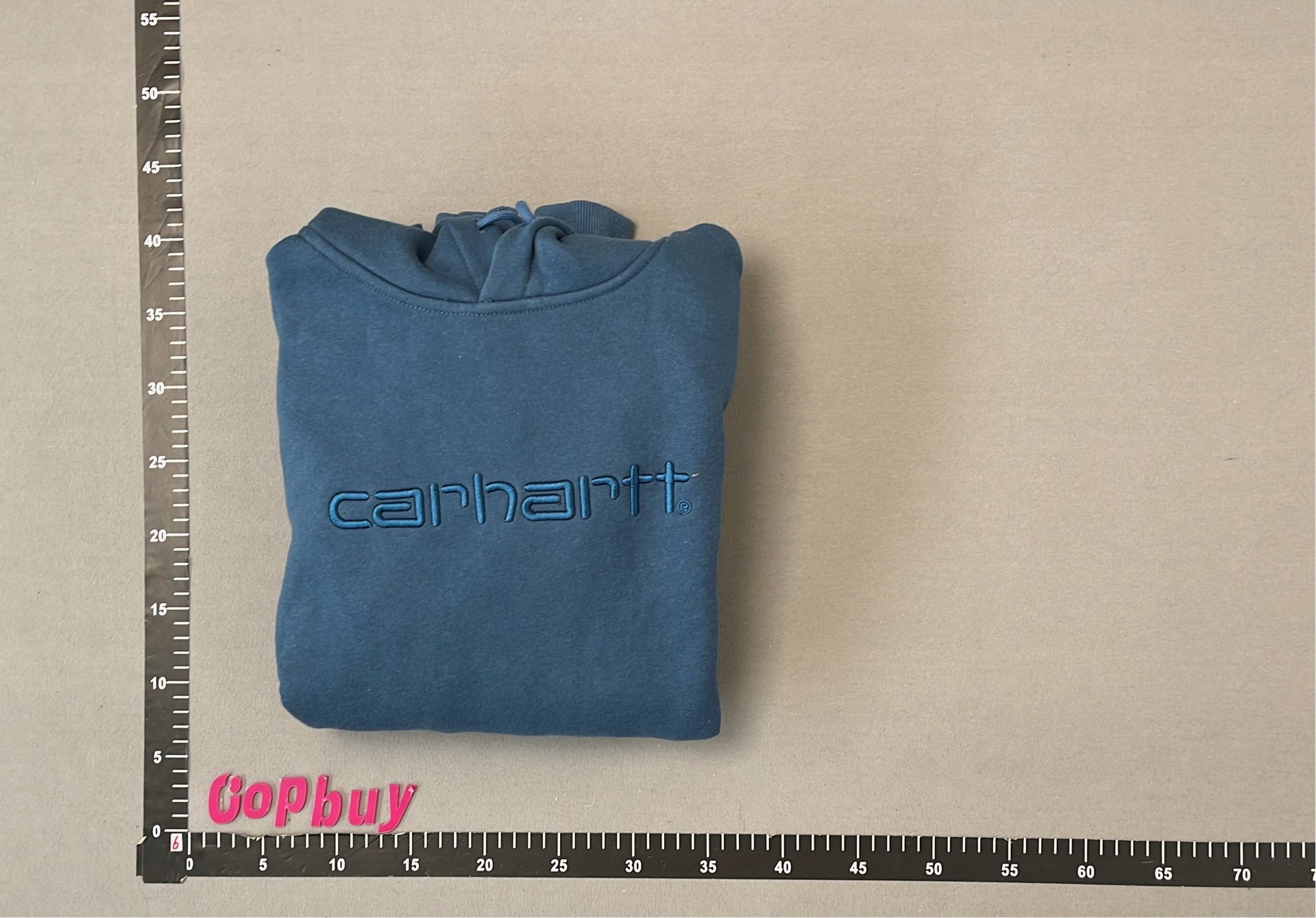 Carhartt Black Hoodie with Logo Print - Men's Oversized Sweatshirt