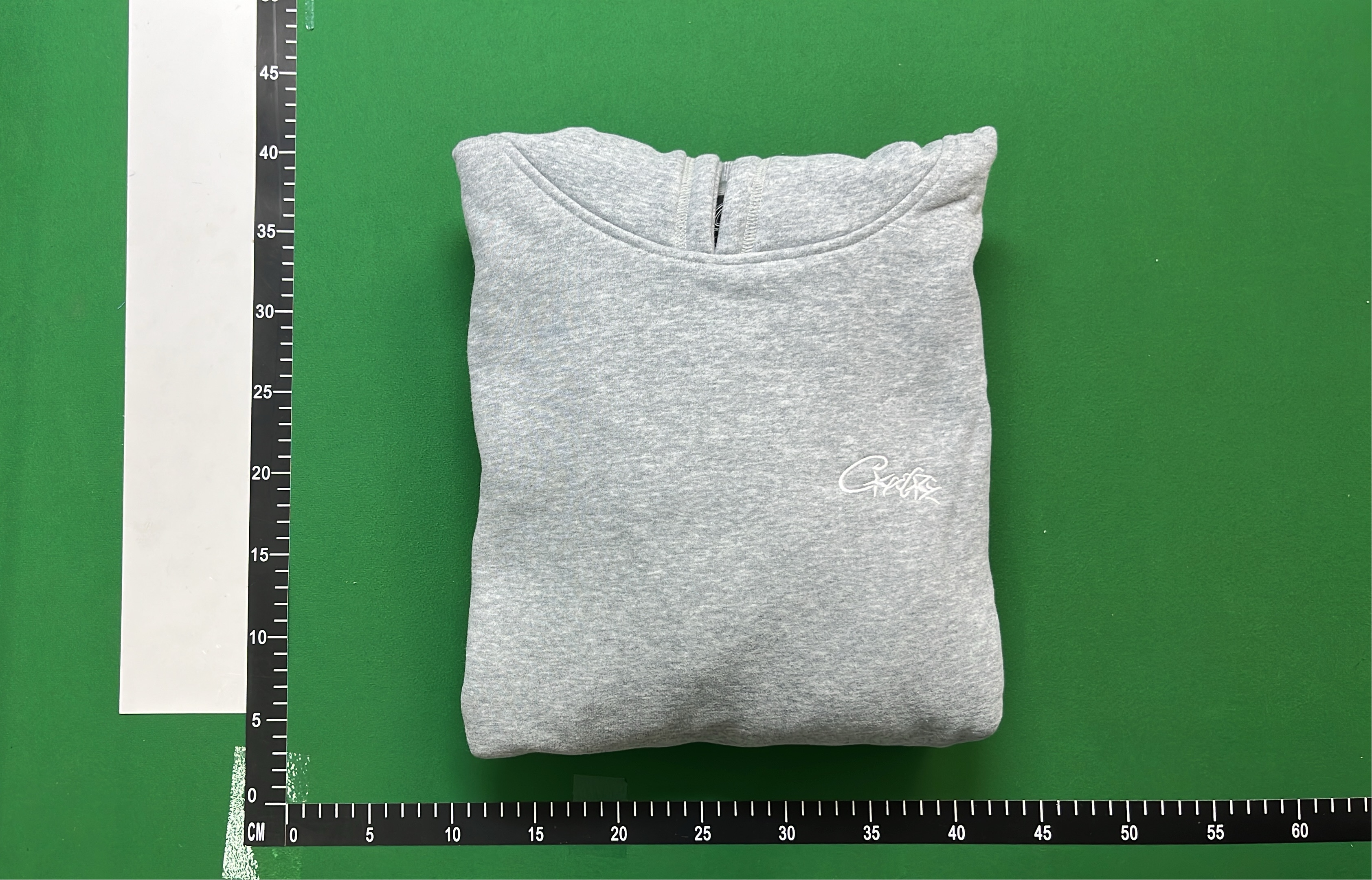 Black Hoodie with White Logo - Crate Brand
