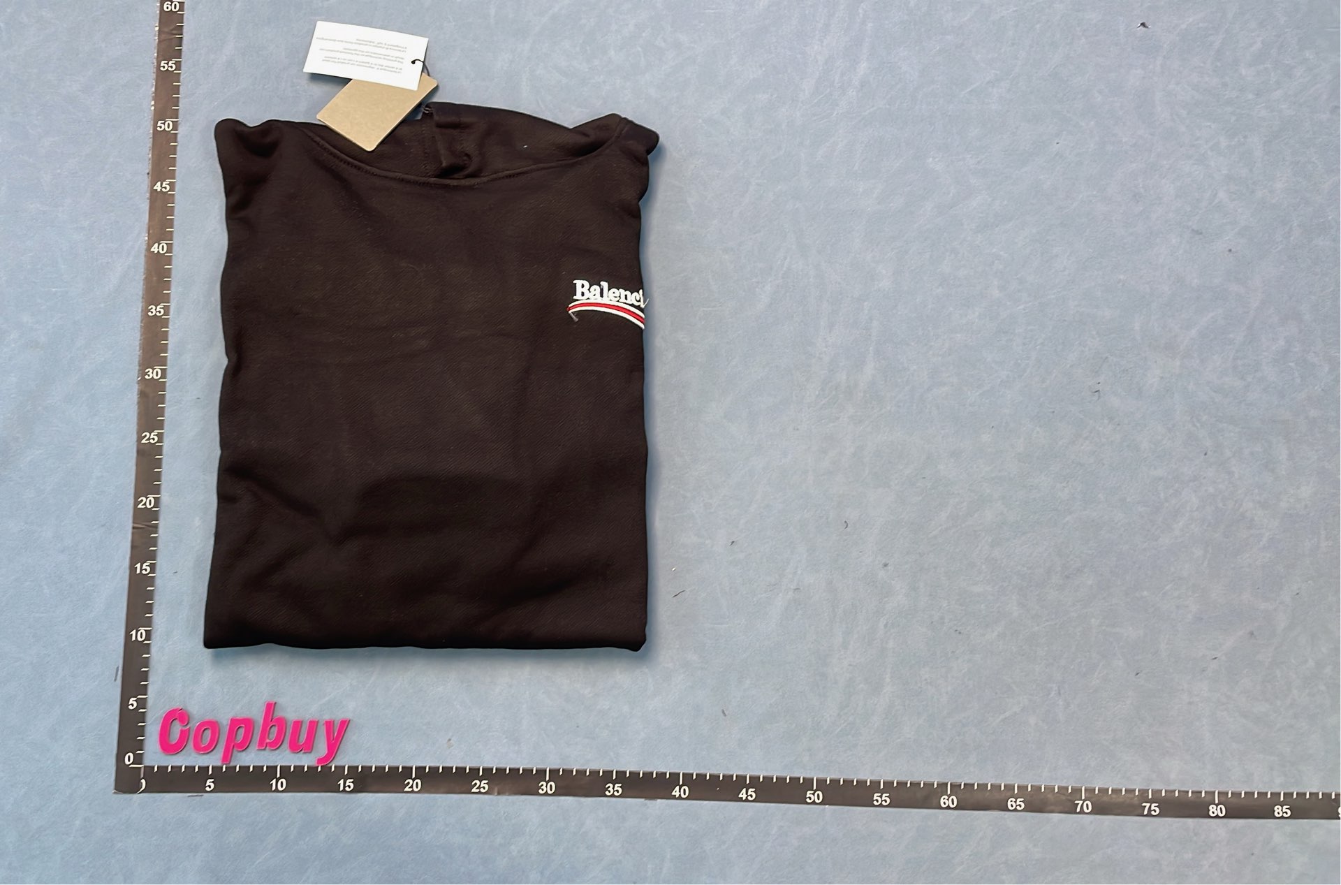 Balenciaga White Logo Hoodie Sweatshirt