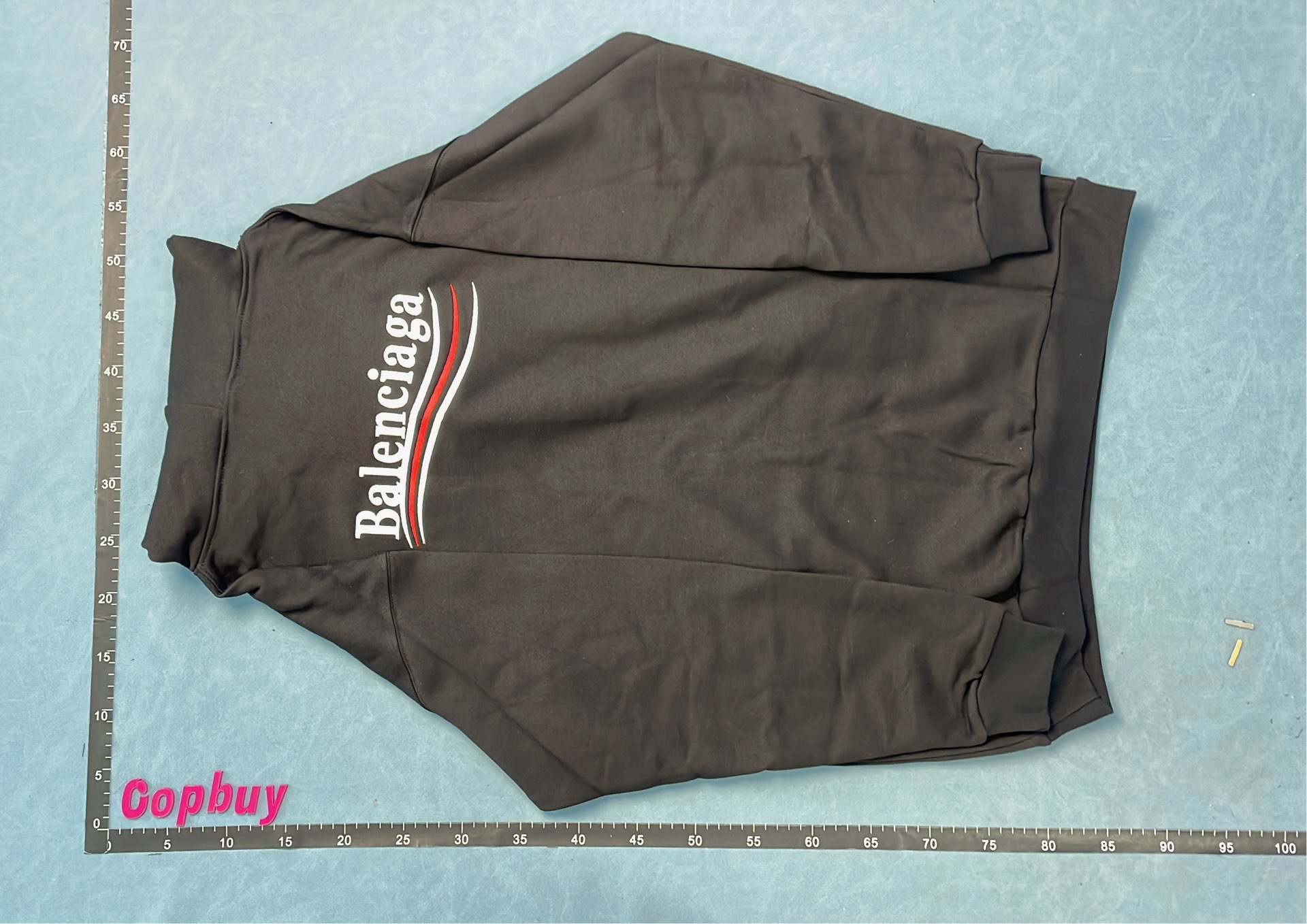 Balenciaga White Logo Hoodie Sweatshirt