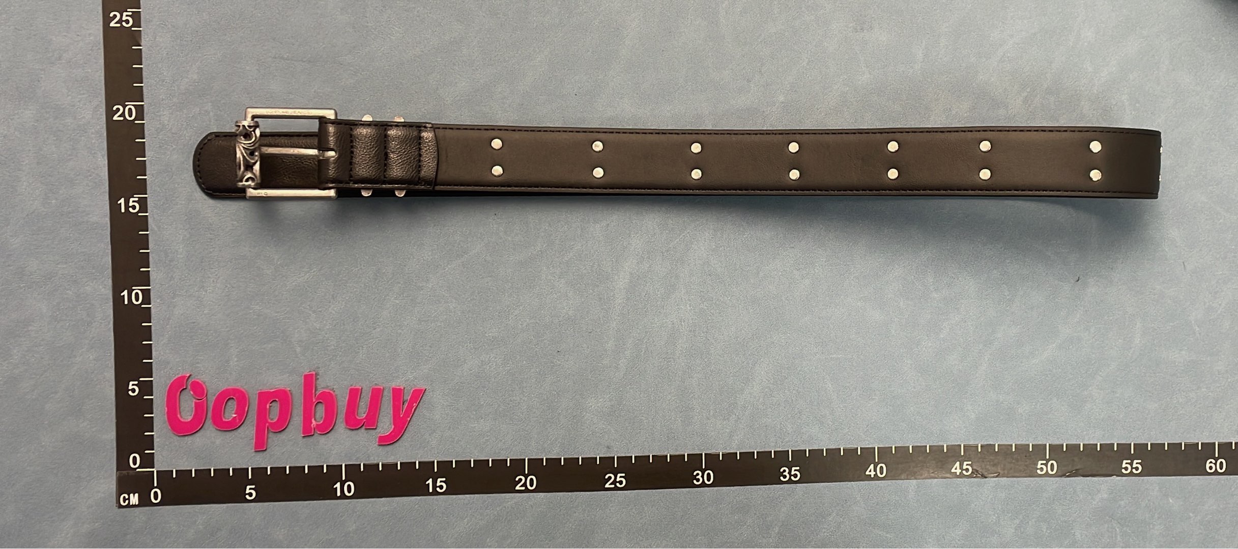 Studded Dagger Belt for Men - Punk Rock Style Black Leather Belt with Metal Daggers