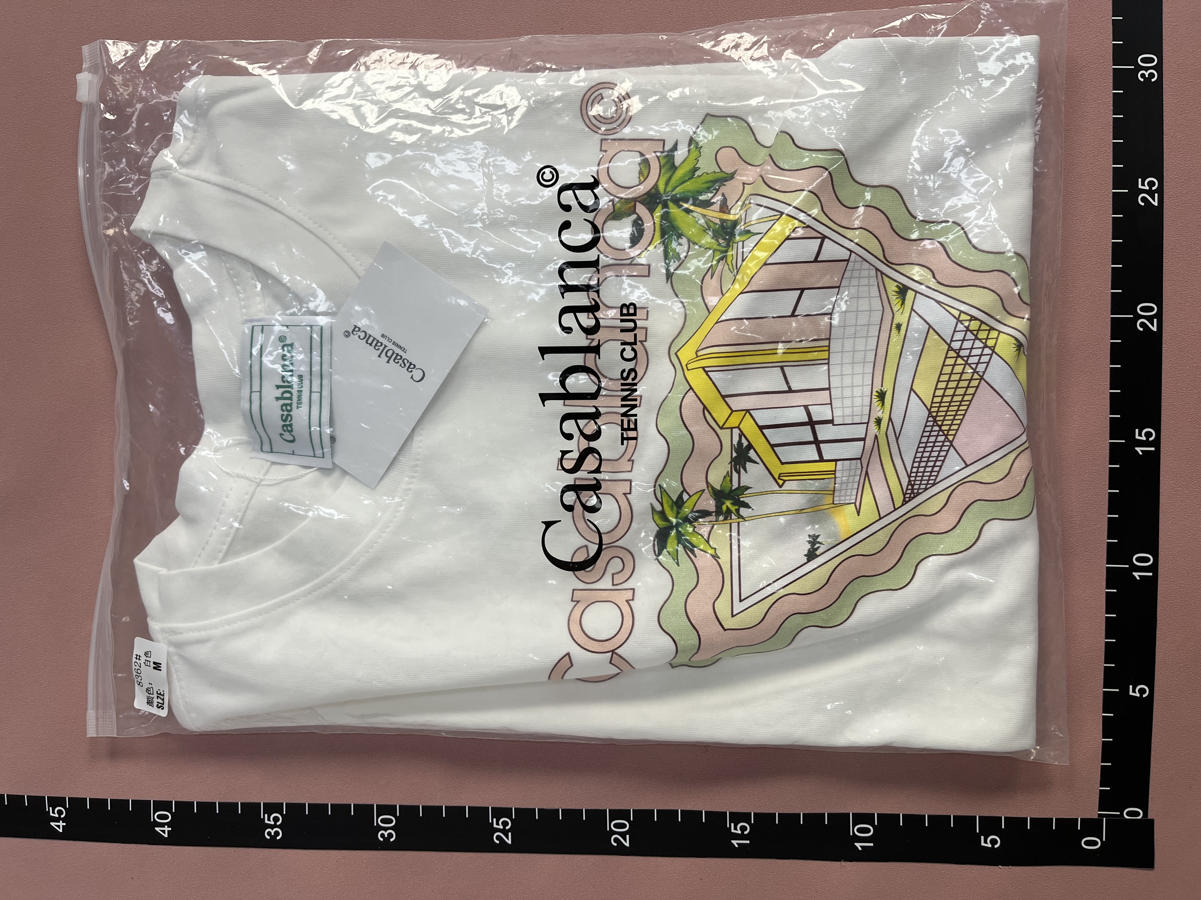 Casablanca Tennis Club Graphic T-Shirt