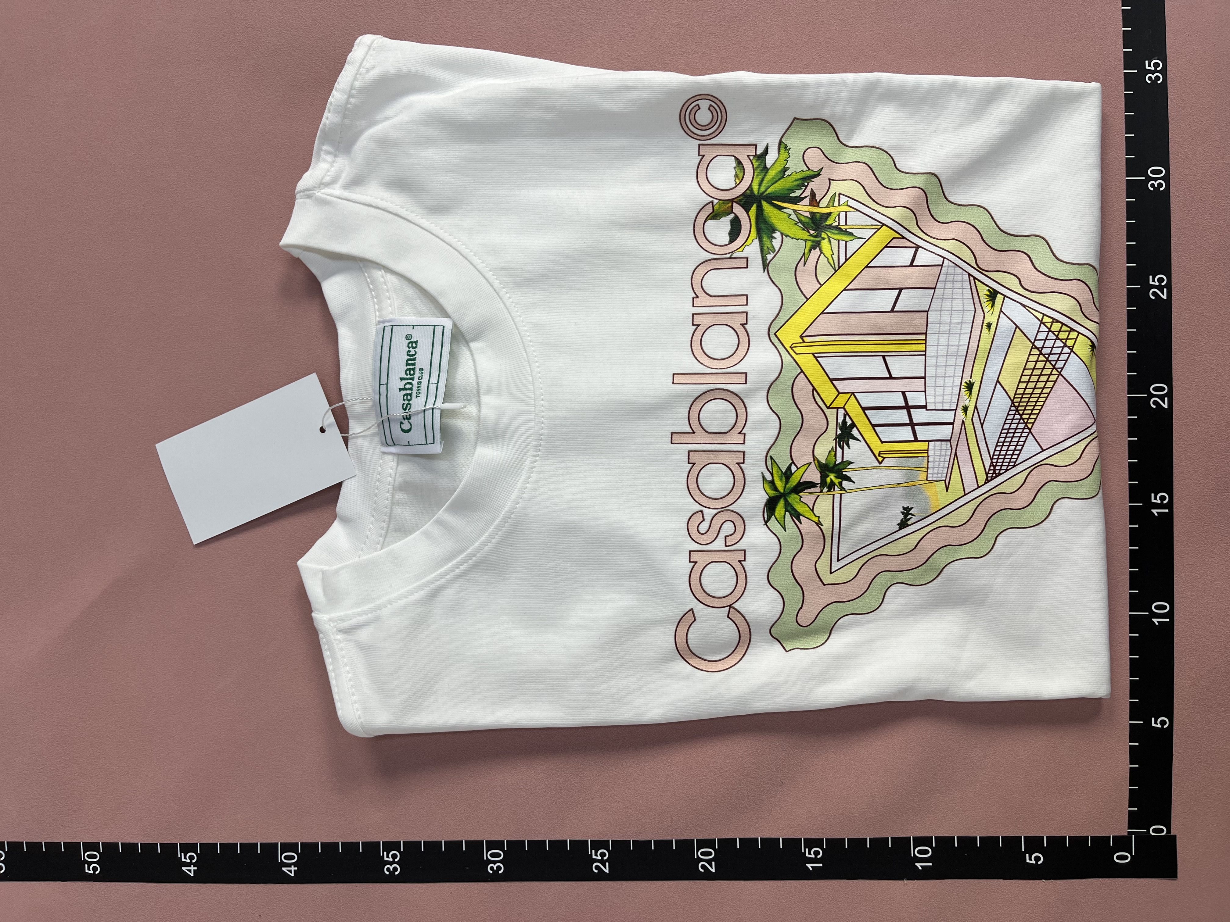 Casablanca Tennis Club Graphic T-Shirt