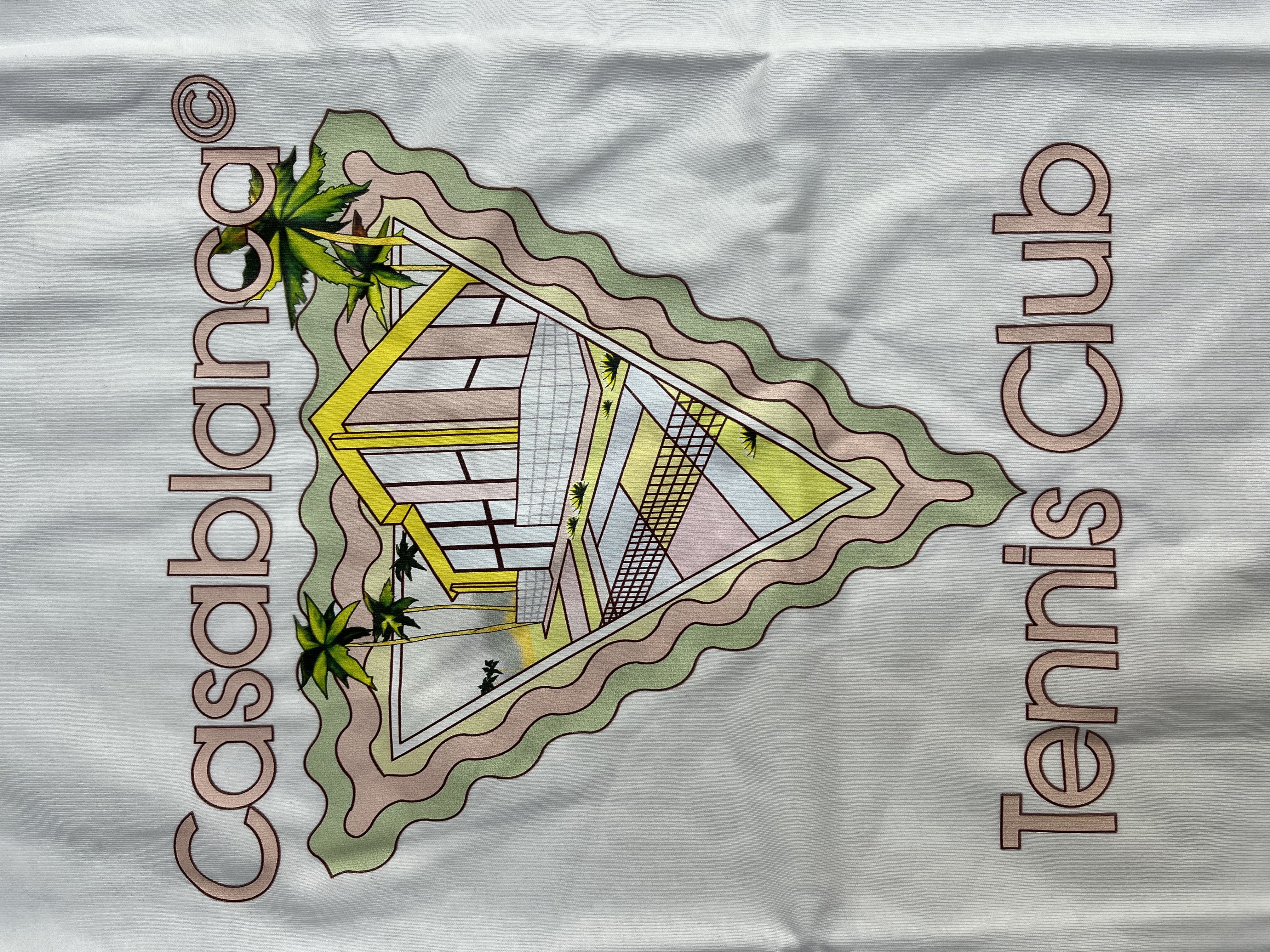 Casablanca Tennis Club Graphic T-Shirt