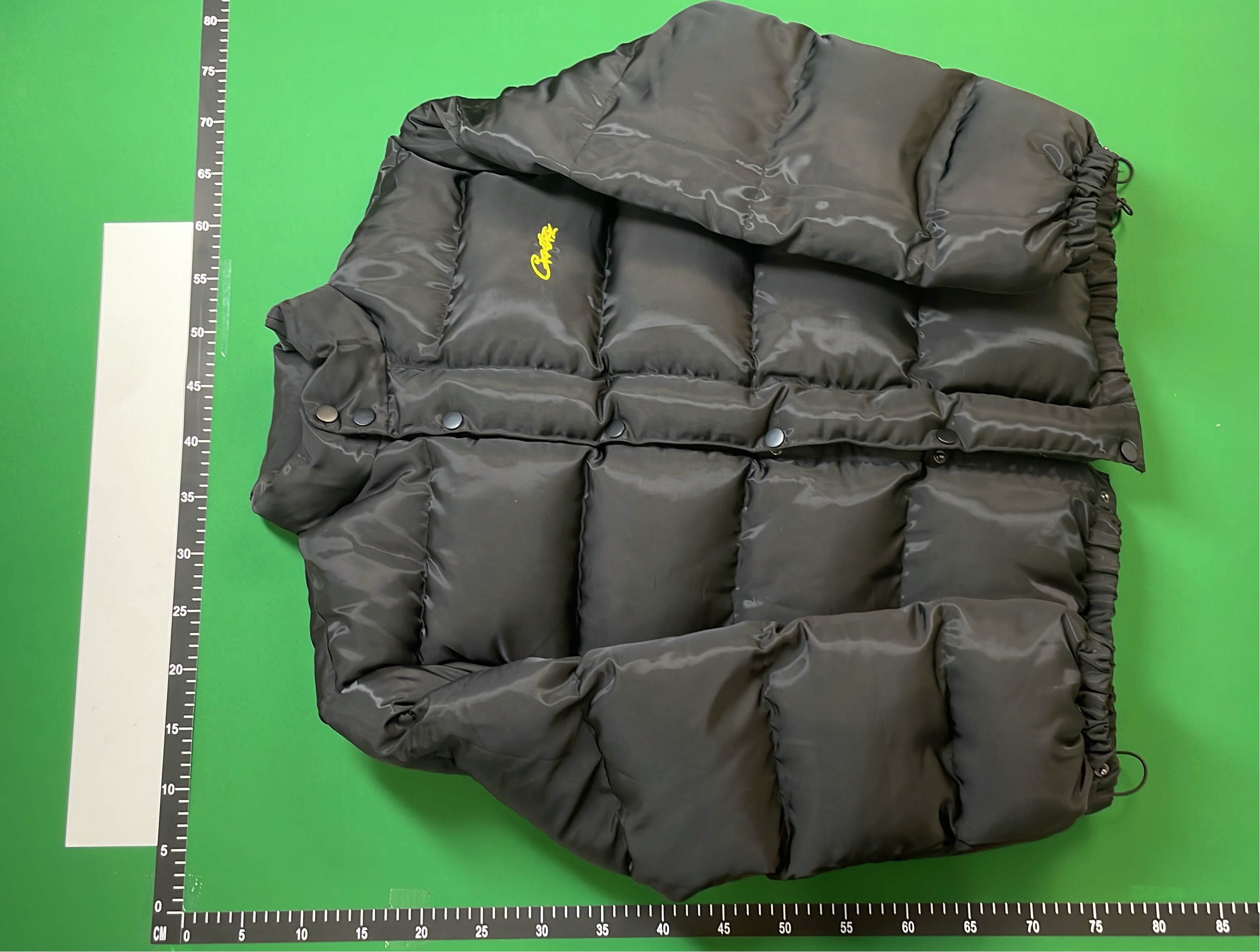 Black Puffer Jacket for Men - Winter Warm Coat