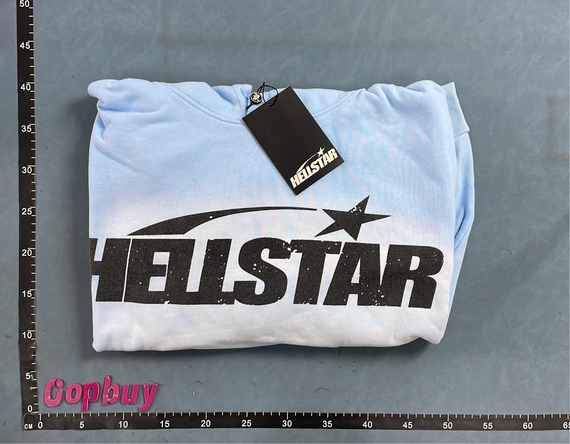 HELSTAR Black Long Sleeve Sweatshirt with Star Print Design