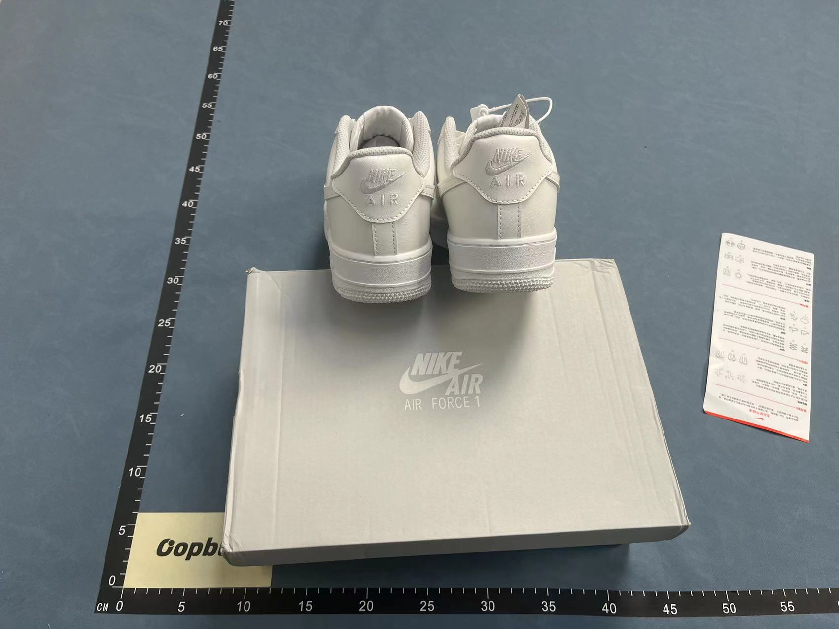 Nike Air Force 1 Low White Black Tan Sneakers