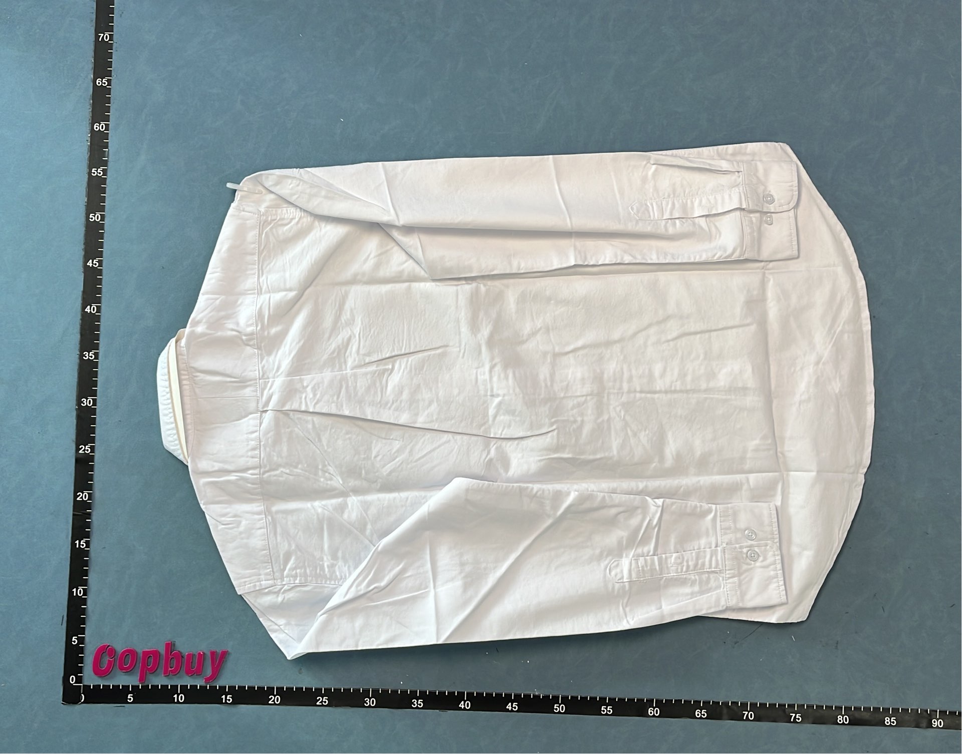 Men's White Linen Button-Down Shirt with Pony Logo