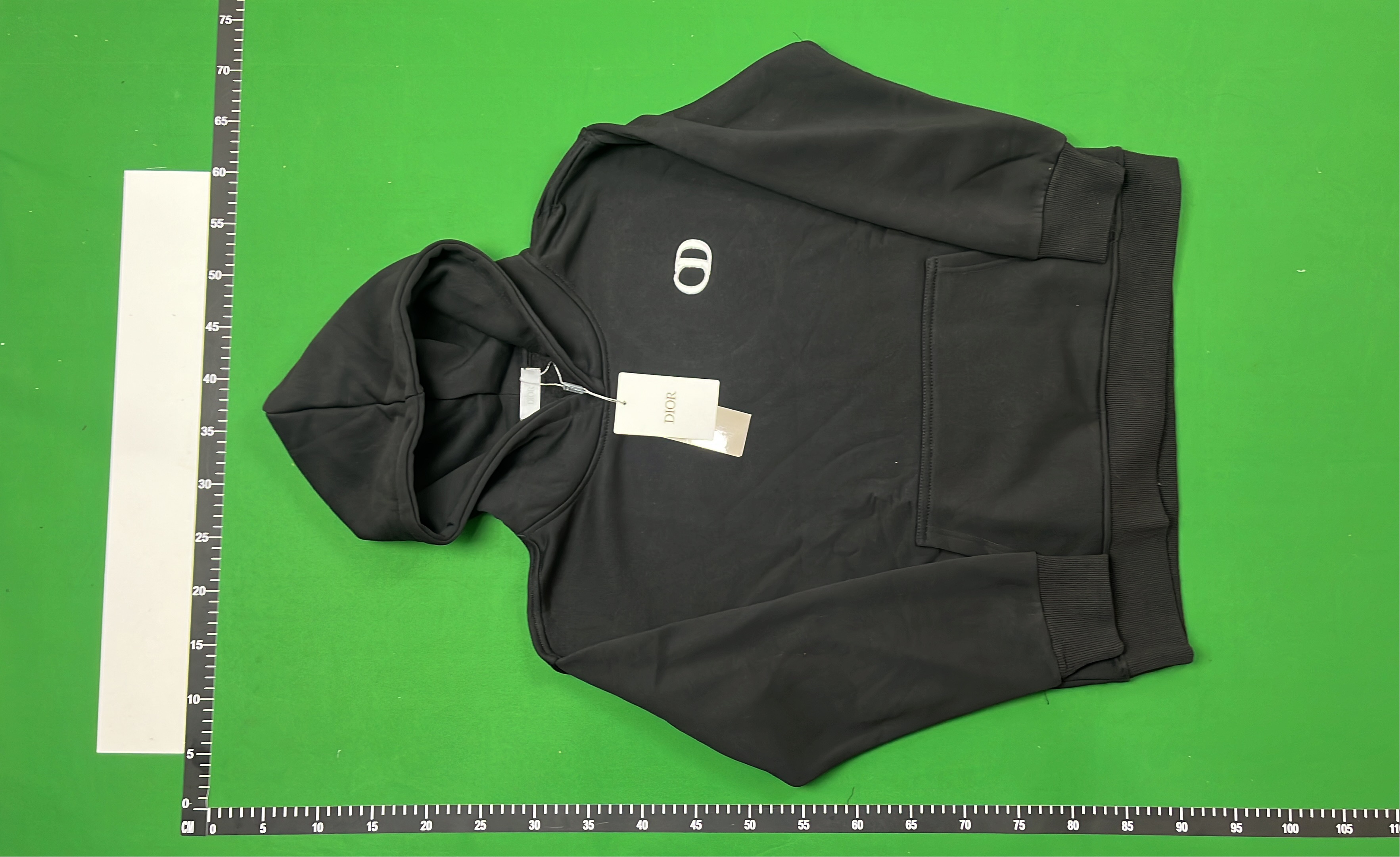 Louis Vuitton Black Hoodie with LV Logo