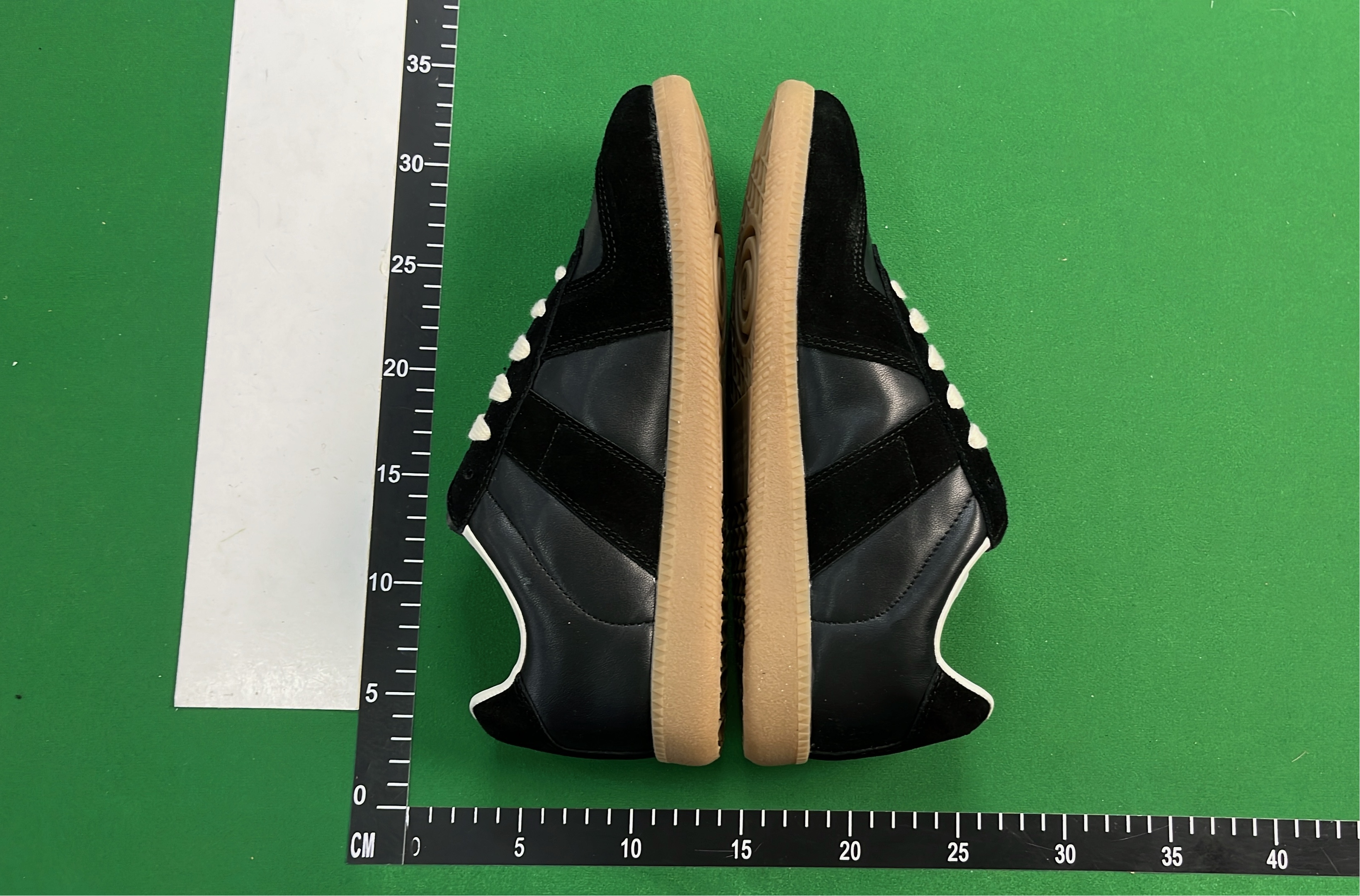 White Leather Sneakers with Tan Sole - Classic Casual Shoes