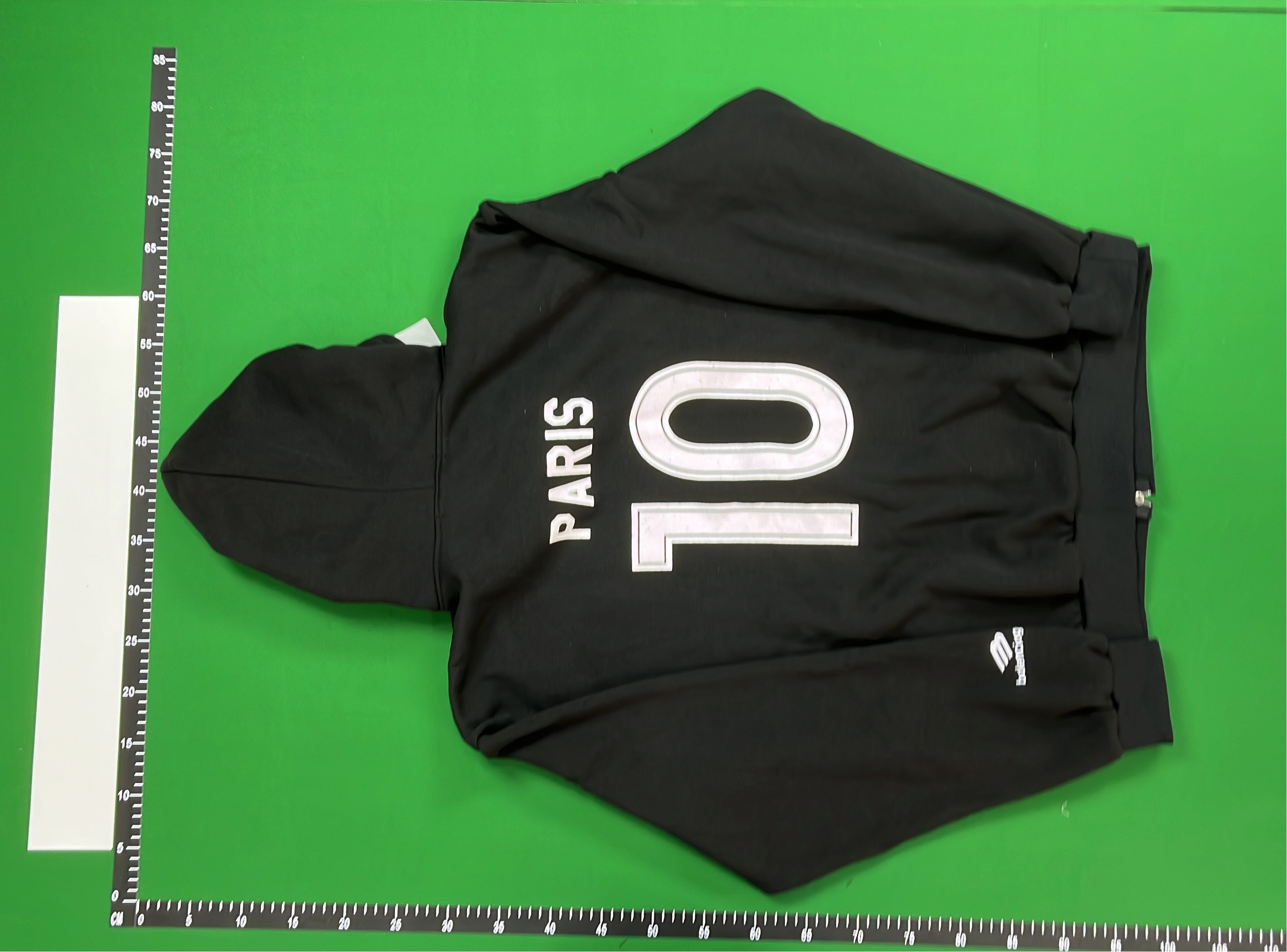 Balenciaga Manchester United Zip-Up Hoodie White