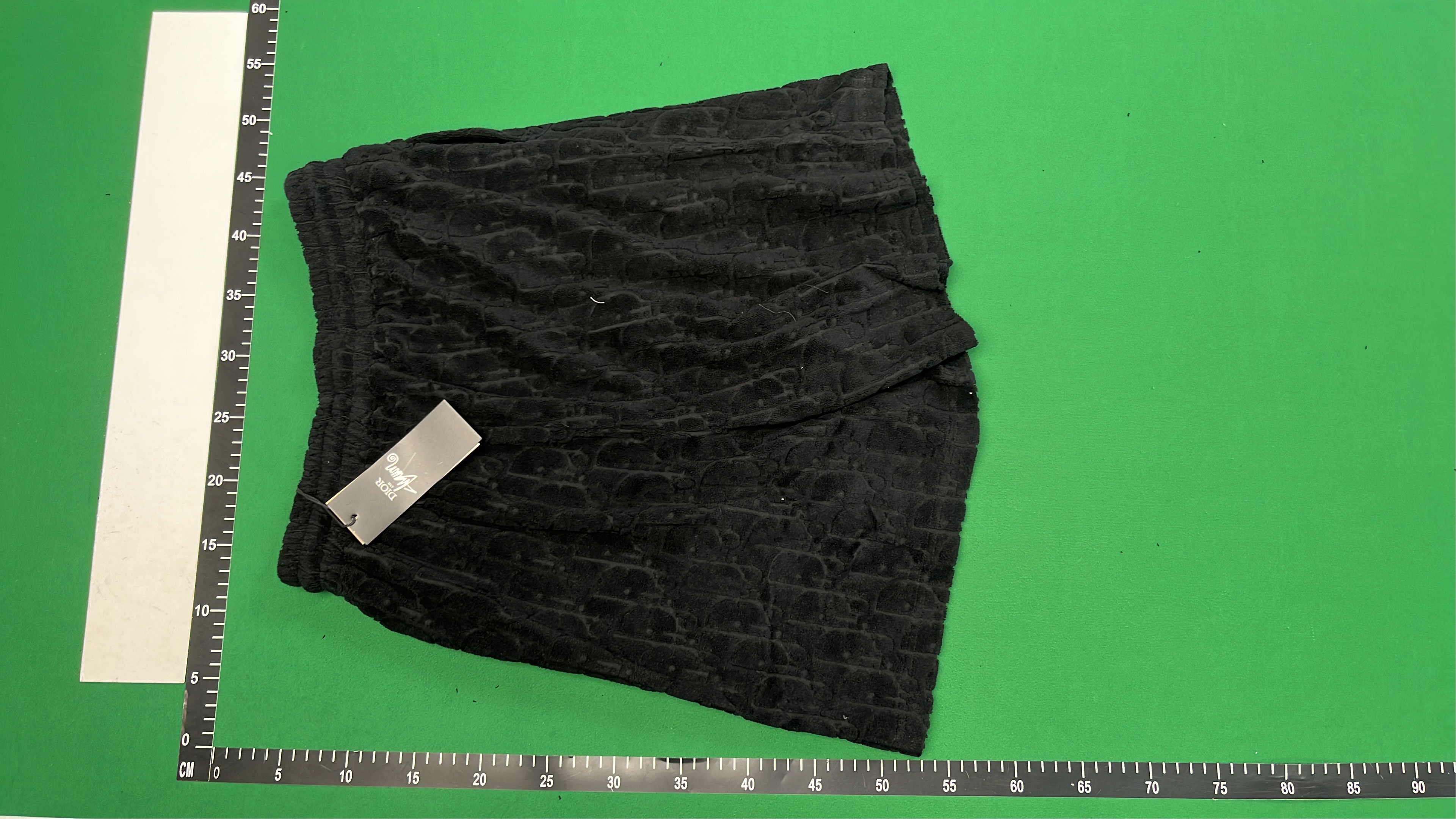 Dior Shorts Summer Sale - Black and White Drawstring Shorts