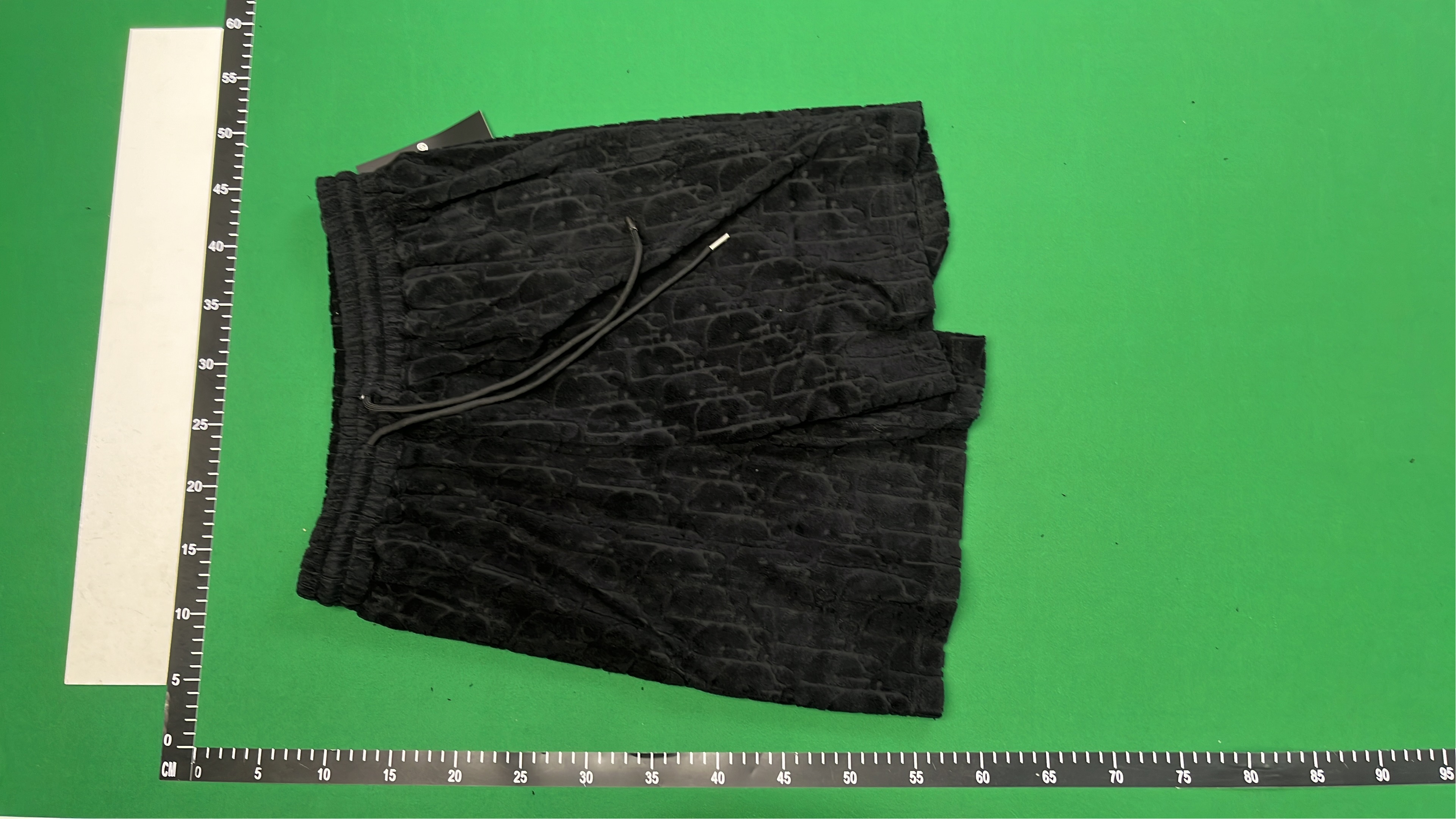 Dior Shorts Summer Sale - Black and White Drawstring Shorts