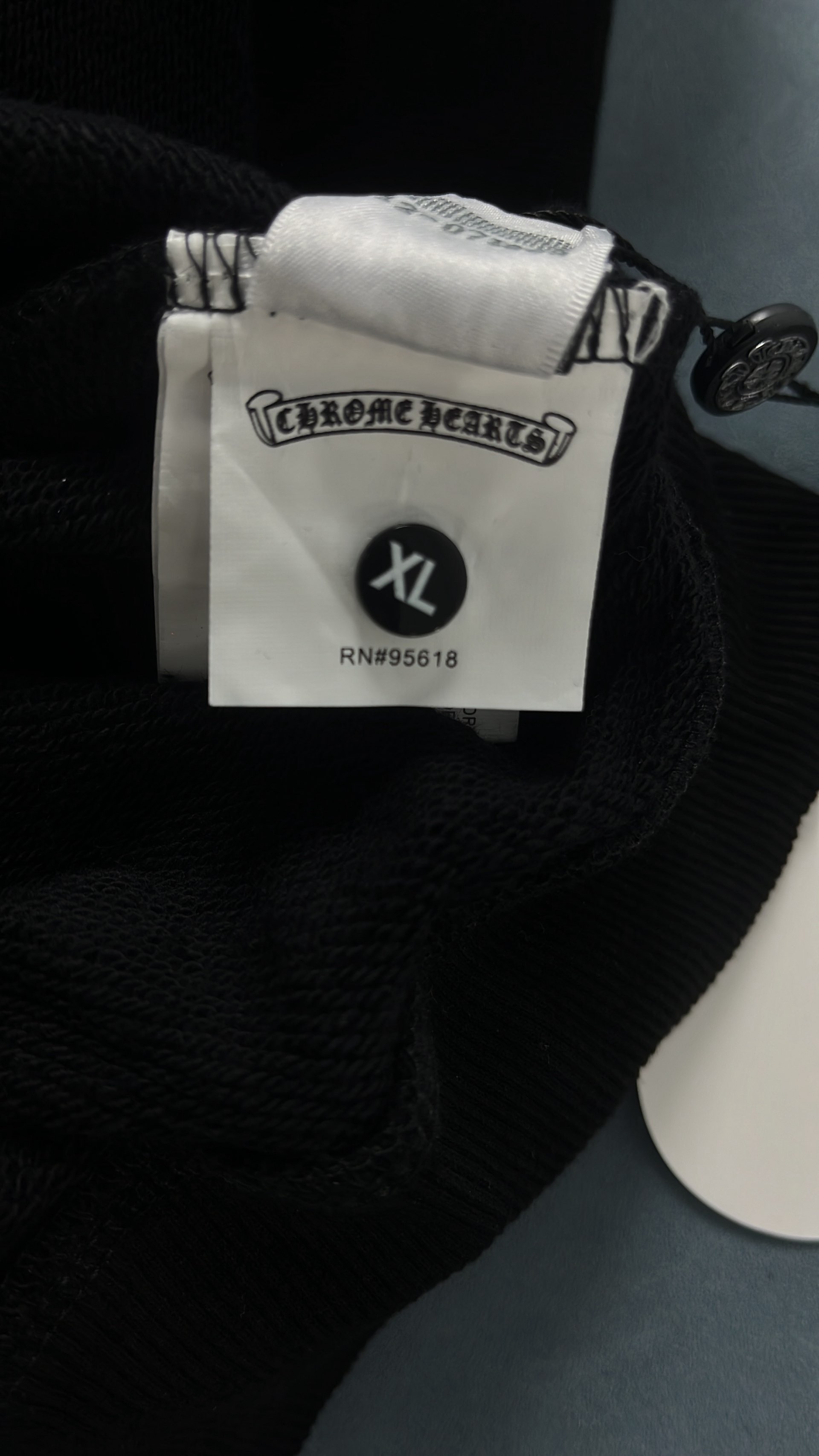Chrome Hearts Los Angeles Hoodie White Gothic Design