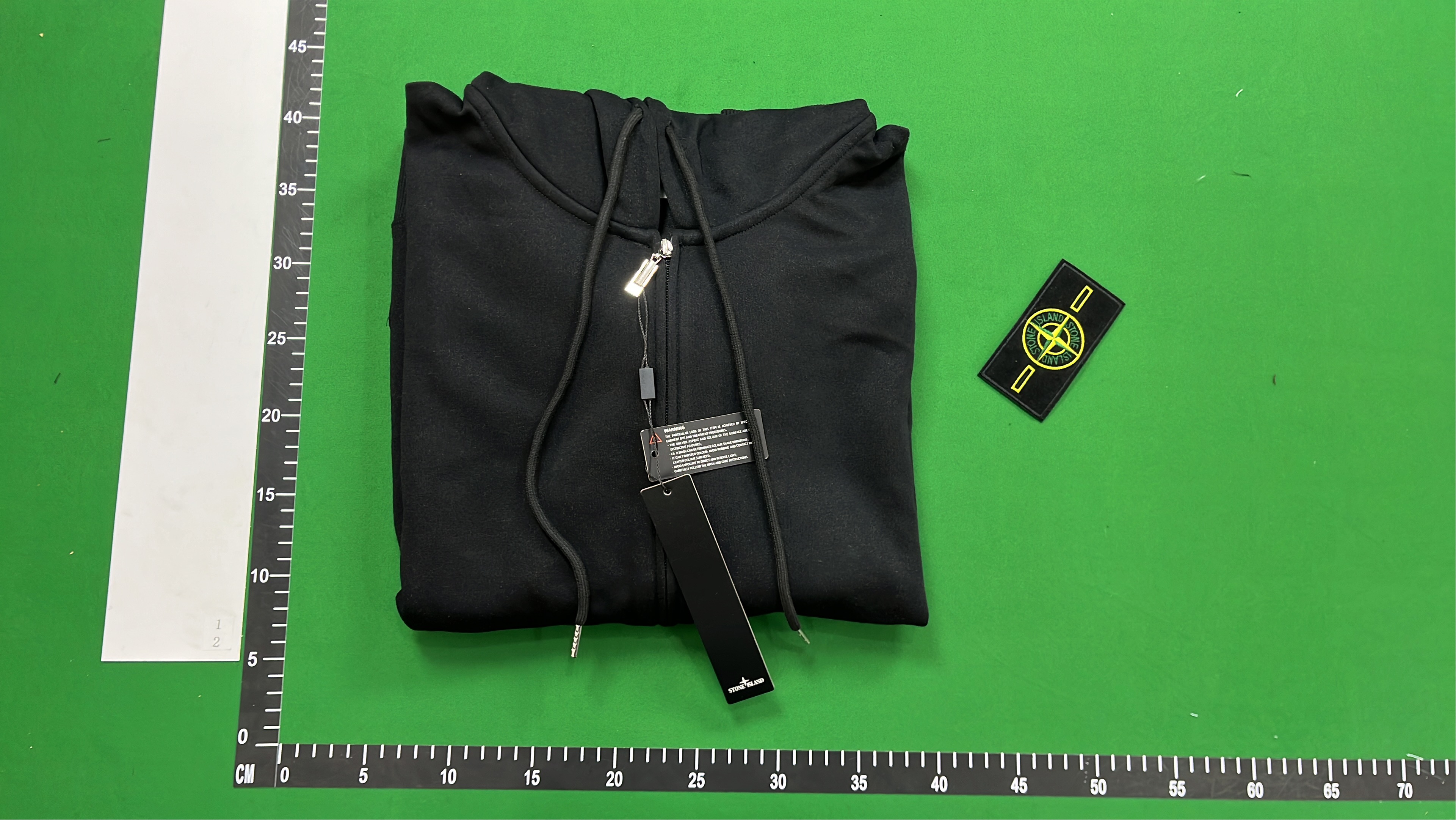 Stone Island Hoodie Zip-Up Sweatshirt