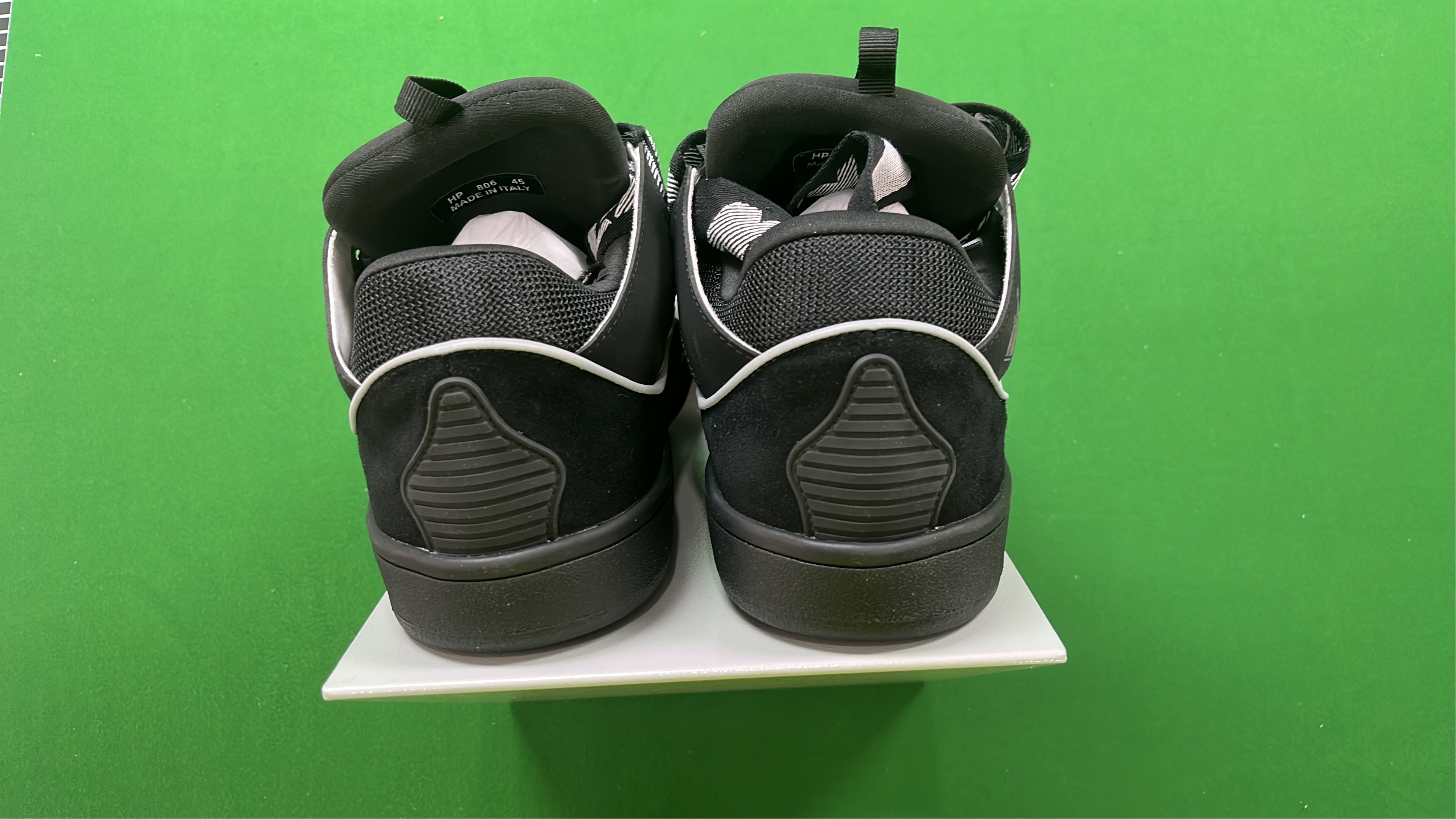 LANVIN x GALLERY Collaborative Sneakers - Limited Edition Artistic Design