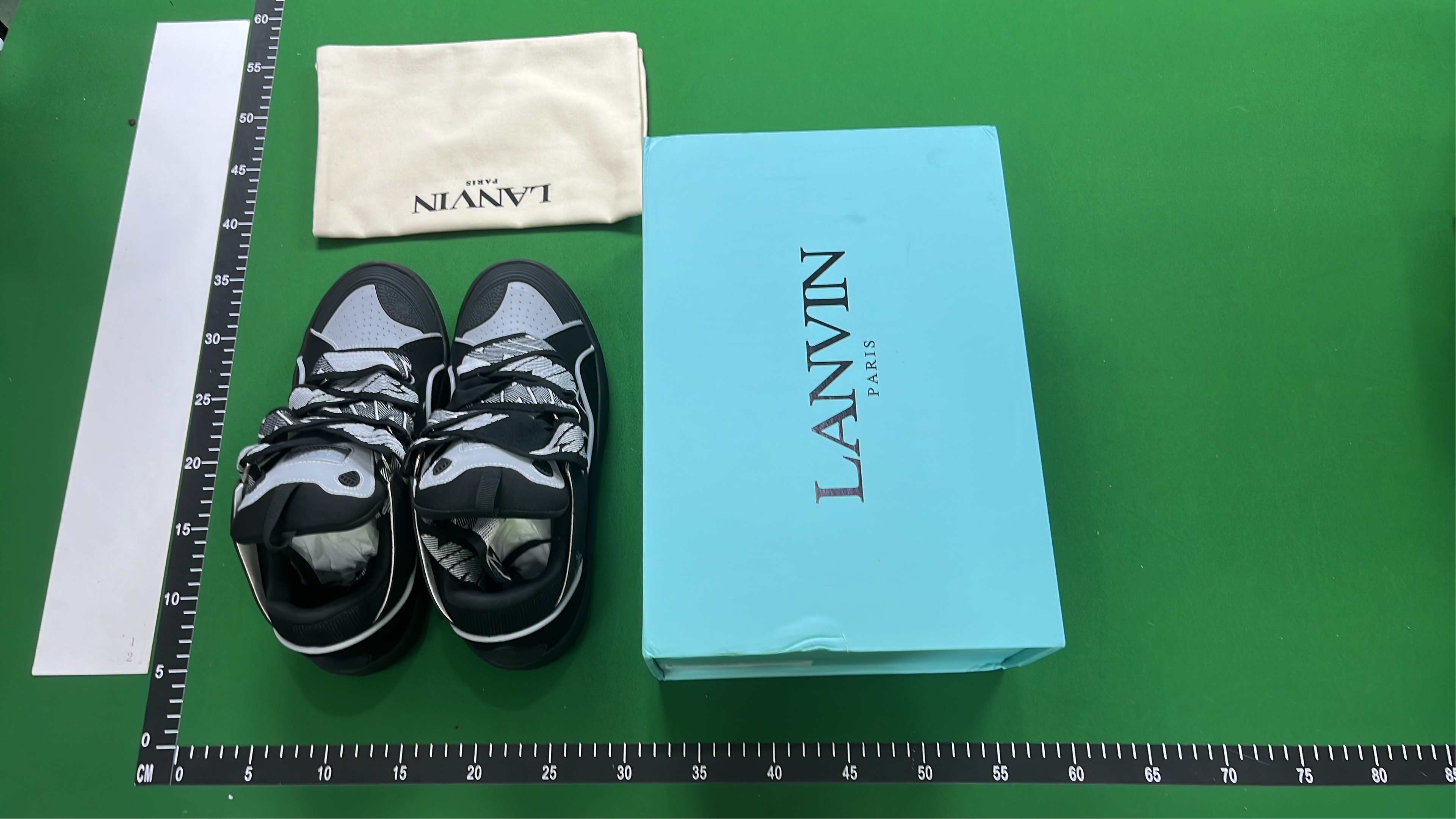 LANVIN x GALLERY Collaborative Sneakers - Limited Edition Artistic Design