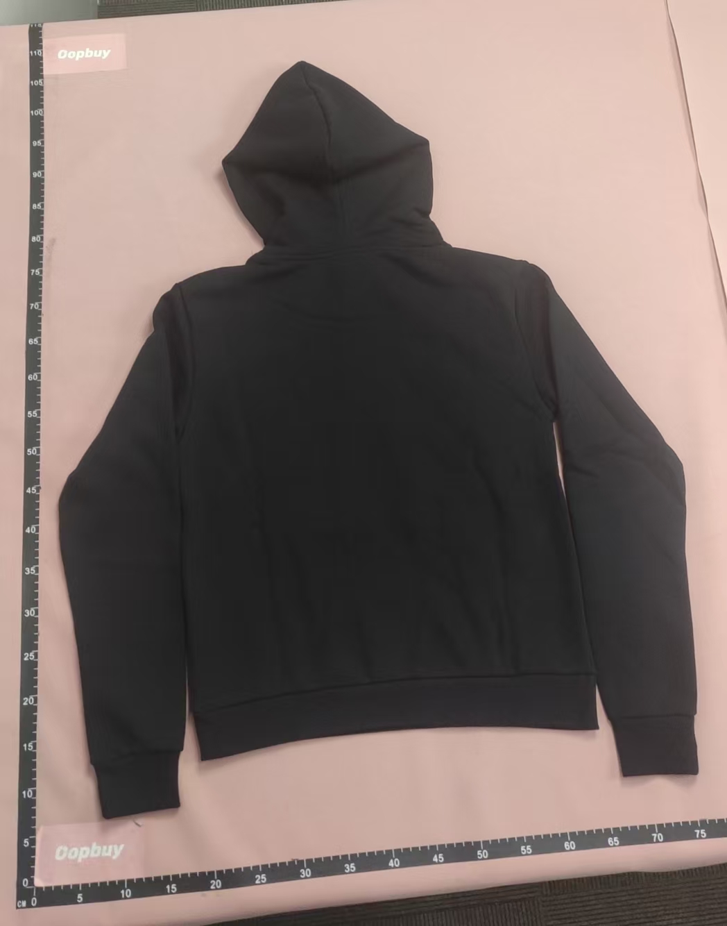 STUK Orange Graffiti Hoodie Black Sweatshirt
