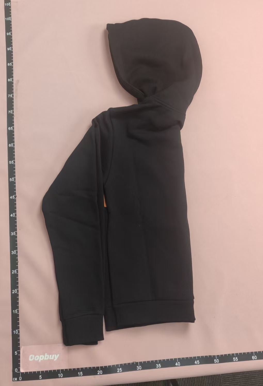 STUK Orange Graffiti Hoodie Black Sweatshirt