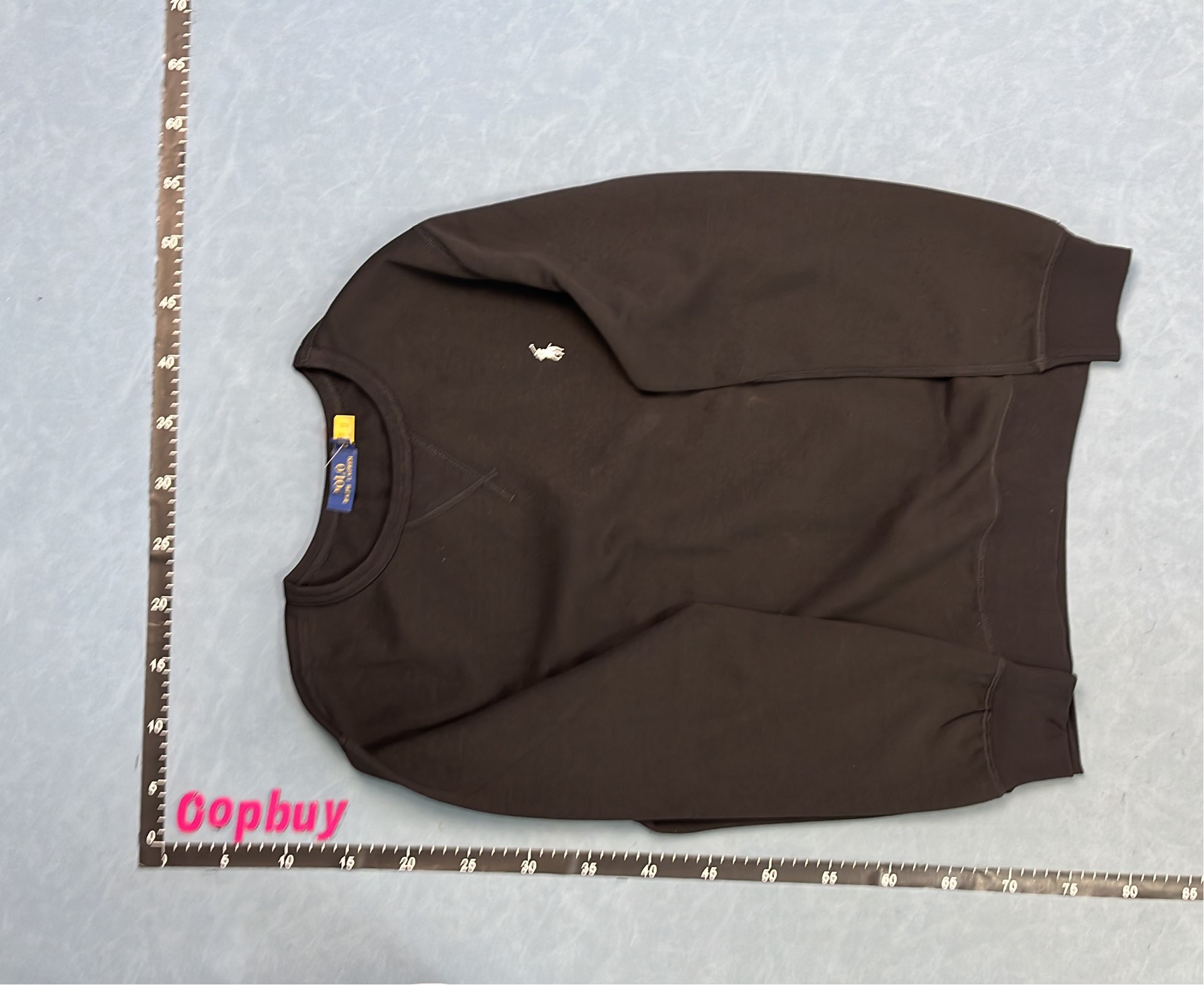 Grey Polo Ralph Lauren Crewneck Sweatshirt