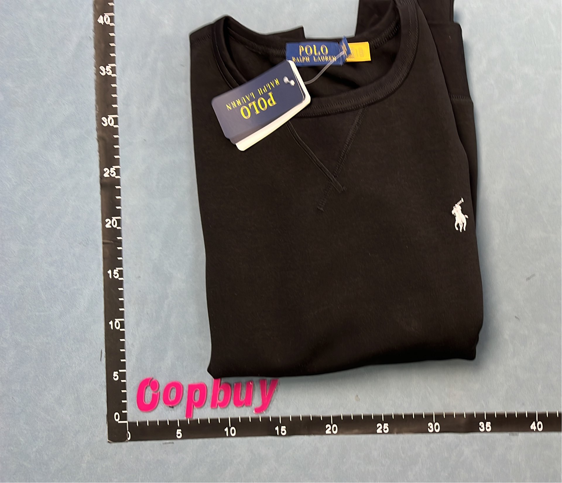 Grey Polo Ralph Lauren Crewneck Sweatshirt