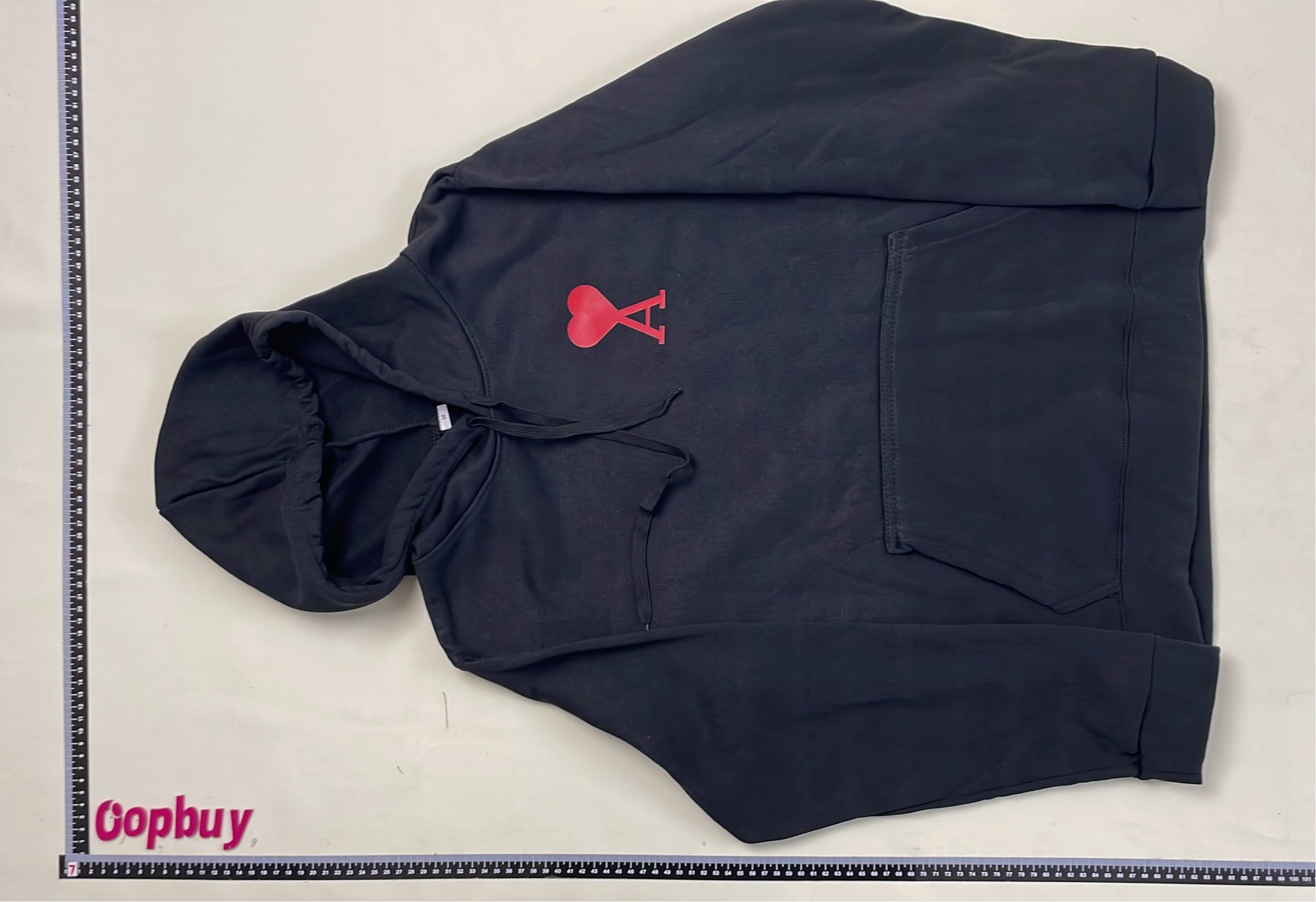 Black Heart Logo Hoodie