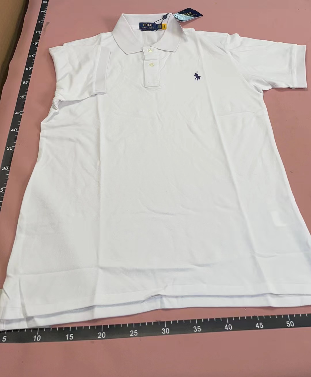 Purple Polo Shirt for Men - Classic Fit with Embroidered Logo
