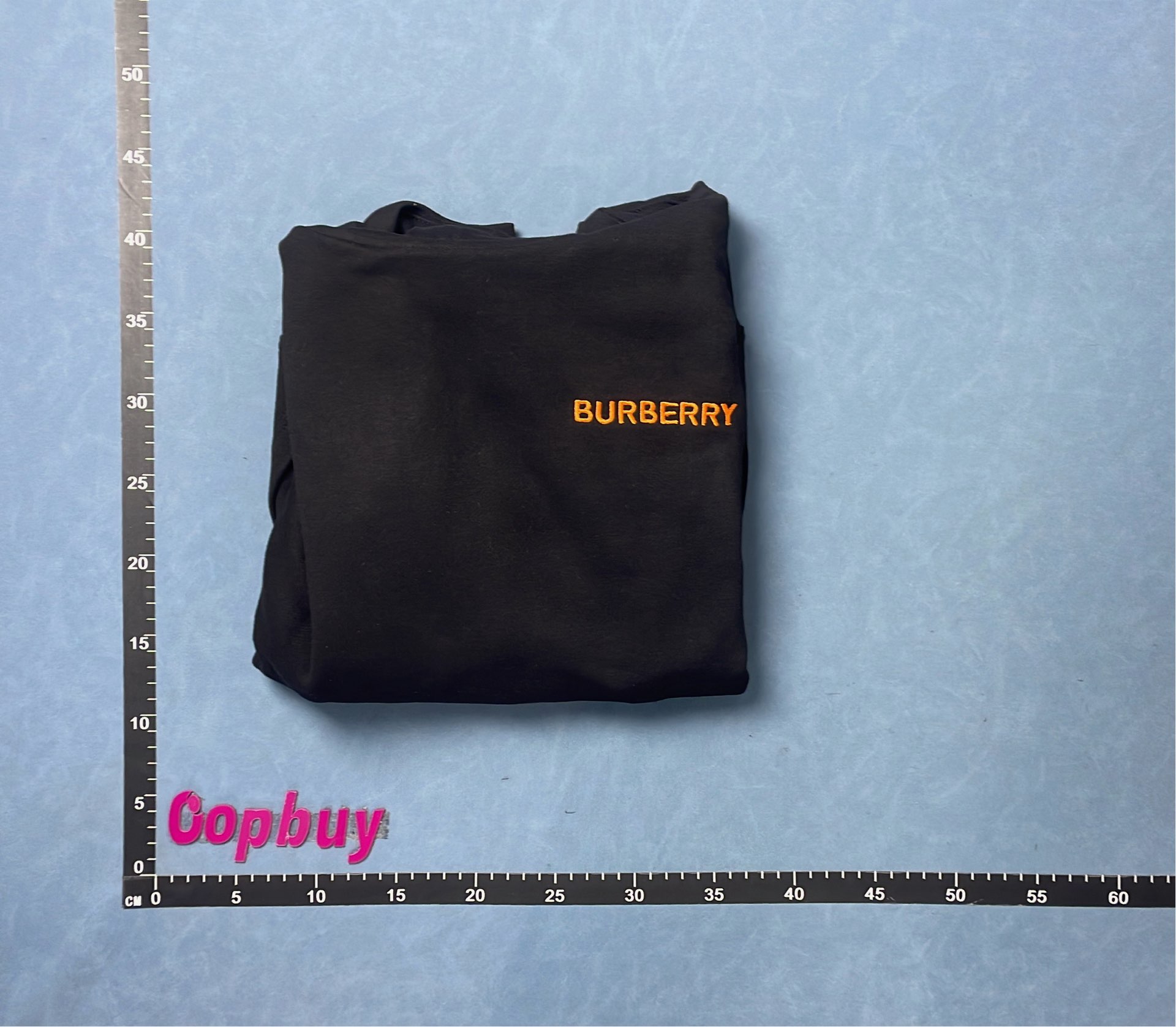 Burberry Orange Hoodie Sweatshirt