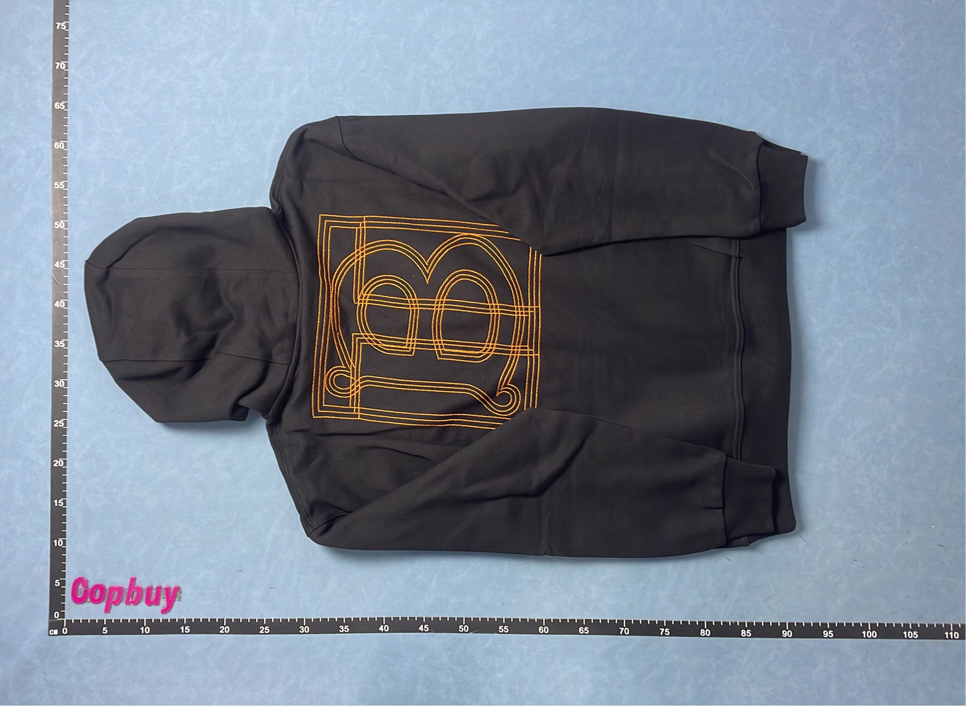 Burberry Orange Hoodie Sweatshirt