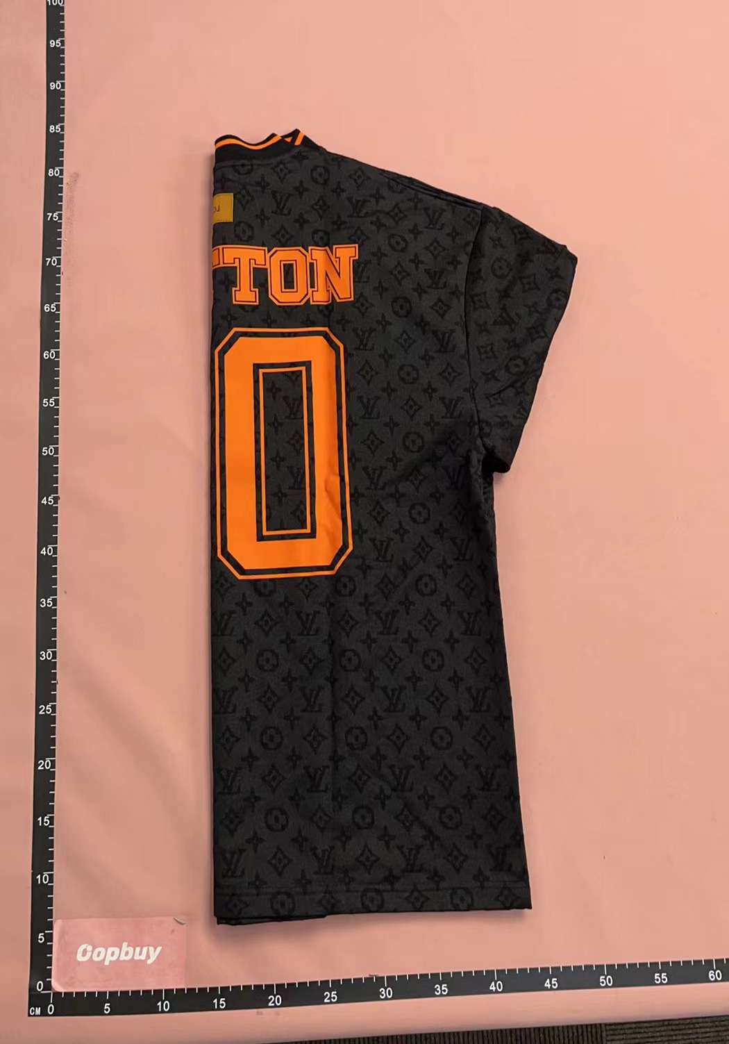 Nike Black and Orange Jersey