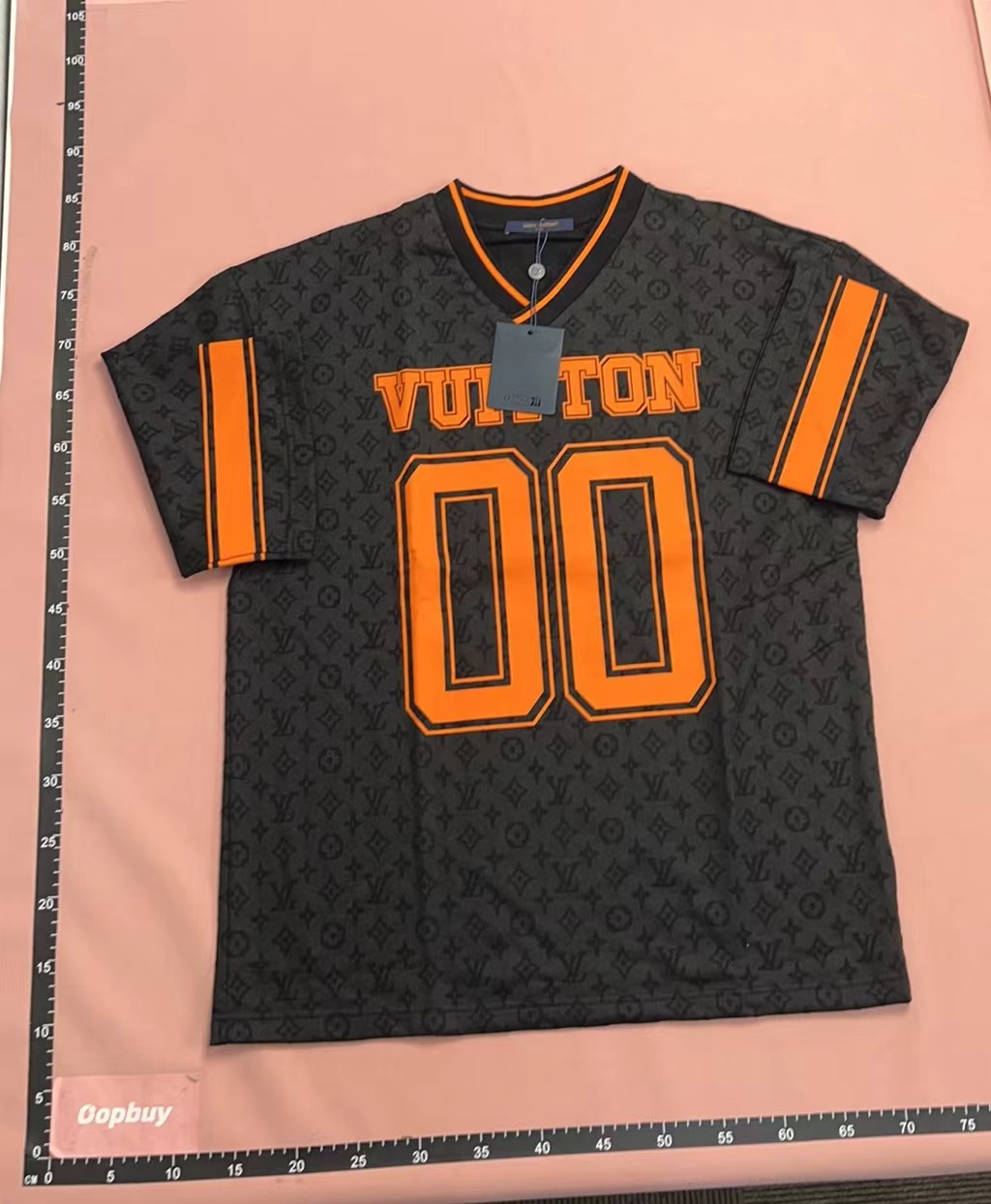 Nike Black and Orange Jersey