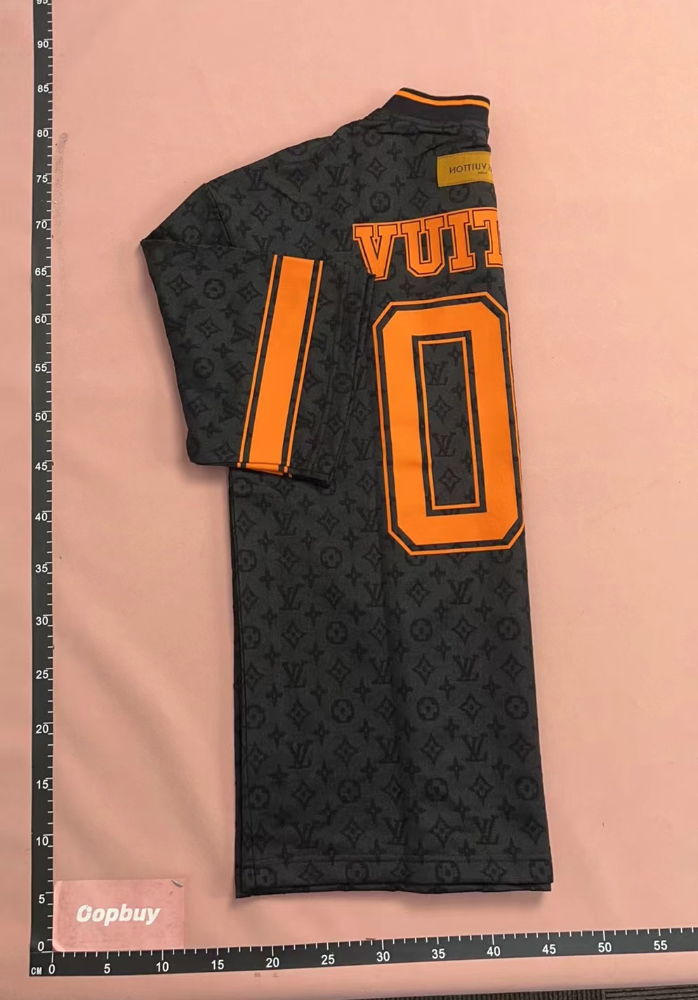 Nike Black and Orange Jersey